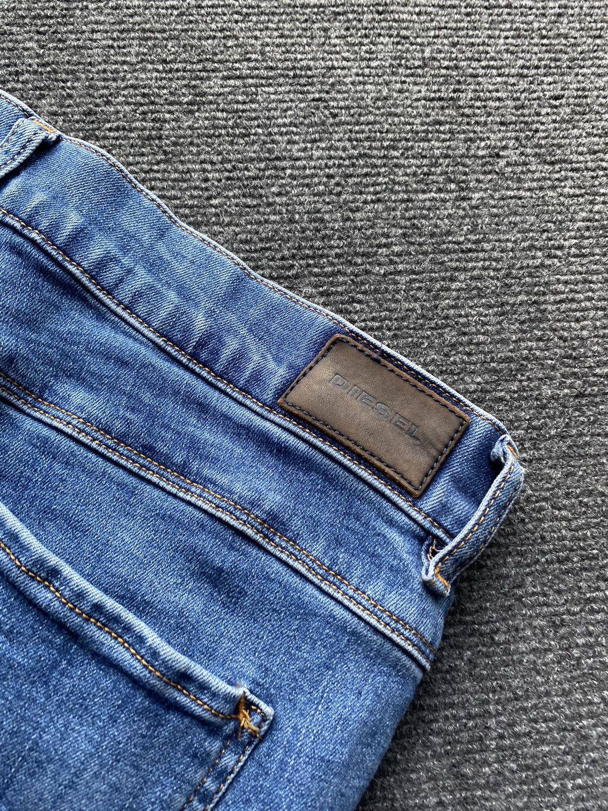 Diesel 🔥Opium Punk Diesel sandy blue jeans women 29 alt goth emo Size 29" - 13 Thumbnail