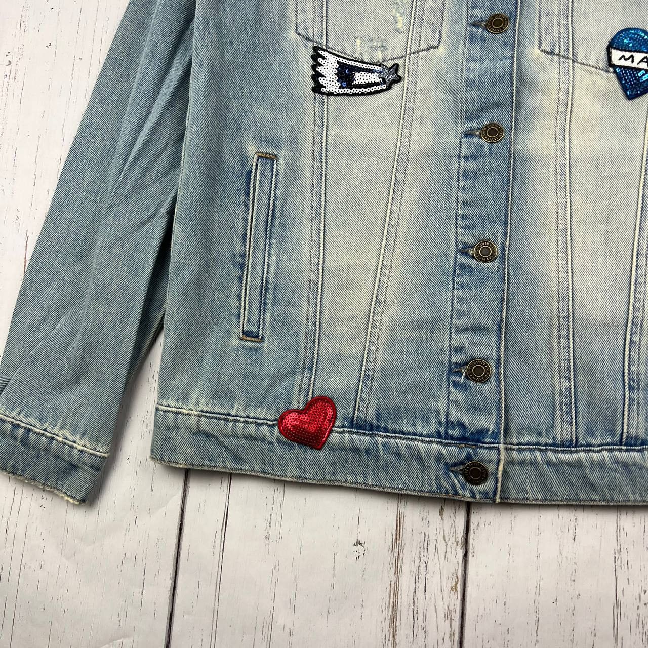 Mavi Mavi Small Classic Fit Stretchable Denim Jeans Jacket Women Size S / US 4 / IT 40 - 3 Thumbnail