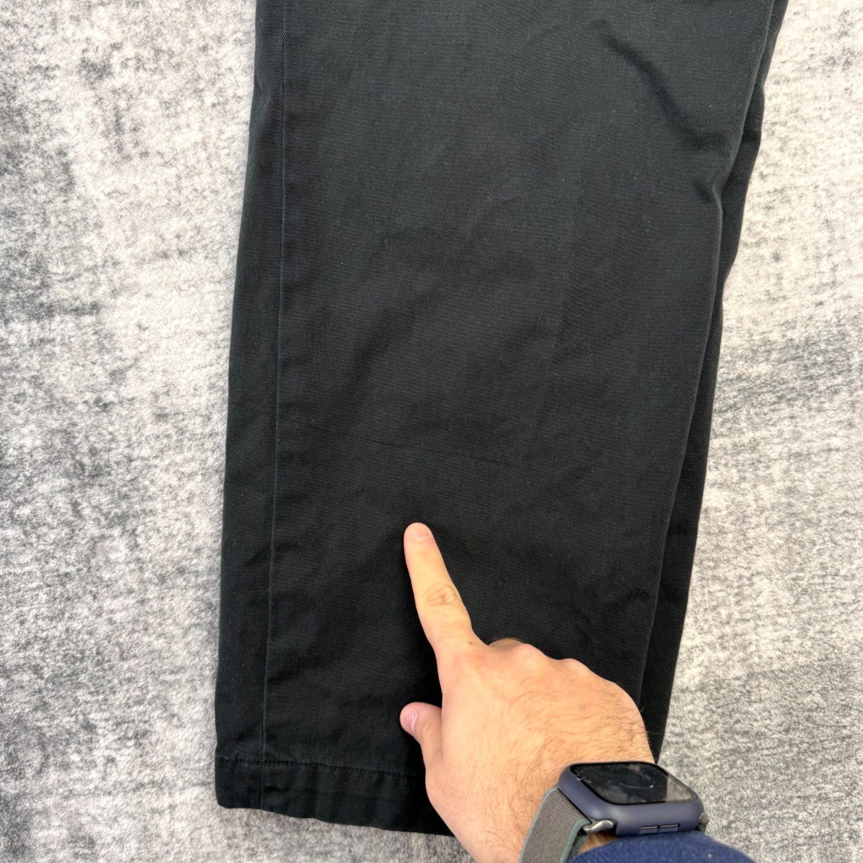 Polo Ralph Lauren Polo Ralph Lauren Pants Mens 44Tx36 Black Classic Fit Chino Twill Straight Inseam 34 Pockets Slas Size US XXL / EU 58 / 5 - 3 Thumbnail