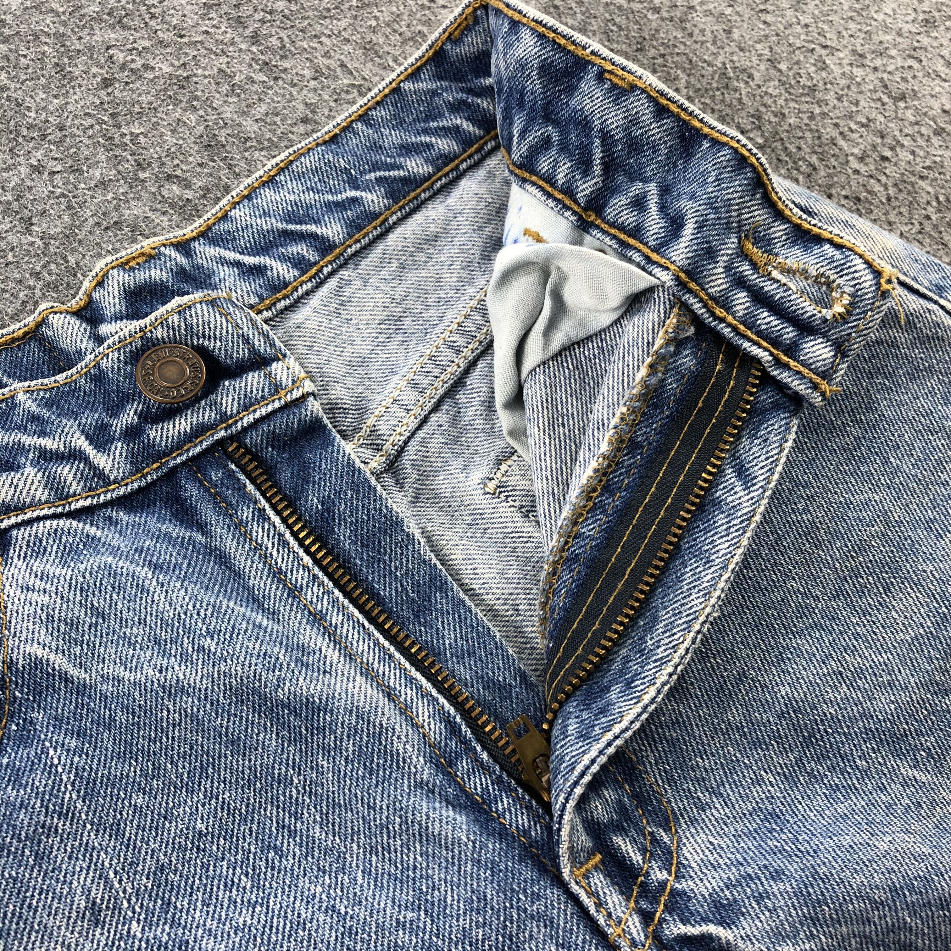Levi's 80s Vintage Levis Jeans Stone Wash Denim 23 x 24 -J958 Size US 26 / EU 42 - 8 Thumbnail