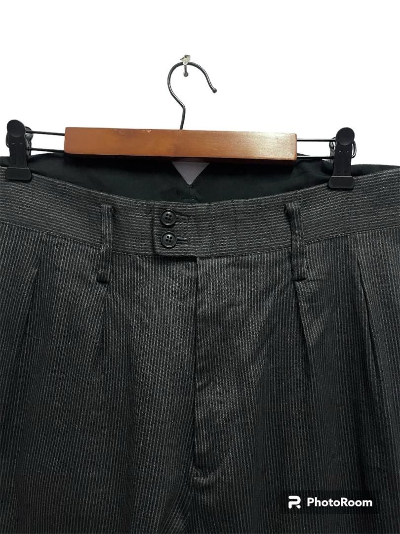 Yohji Yamamoto Yohji Yamamoto Pour Homme Stripe Casual Pants Size US 34 / EU 50 - 3 Thumbnail