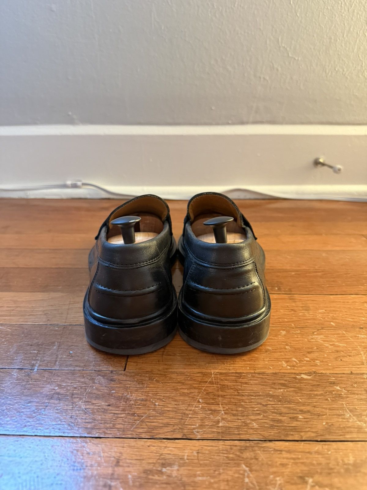 Other Odaje Paris Black Penny Loafers Size EU 41 / US 8 Size US 8 / EU 41 - 4 Thumbnail