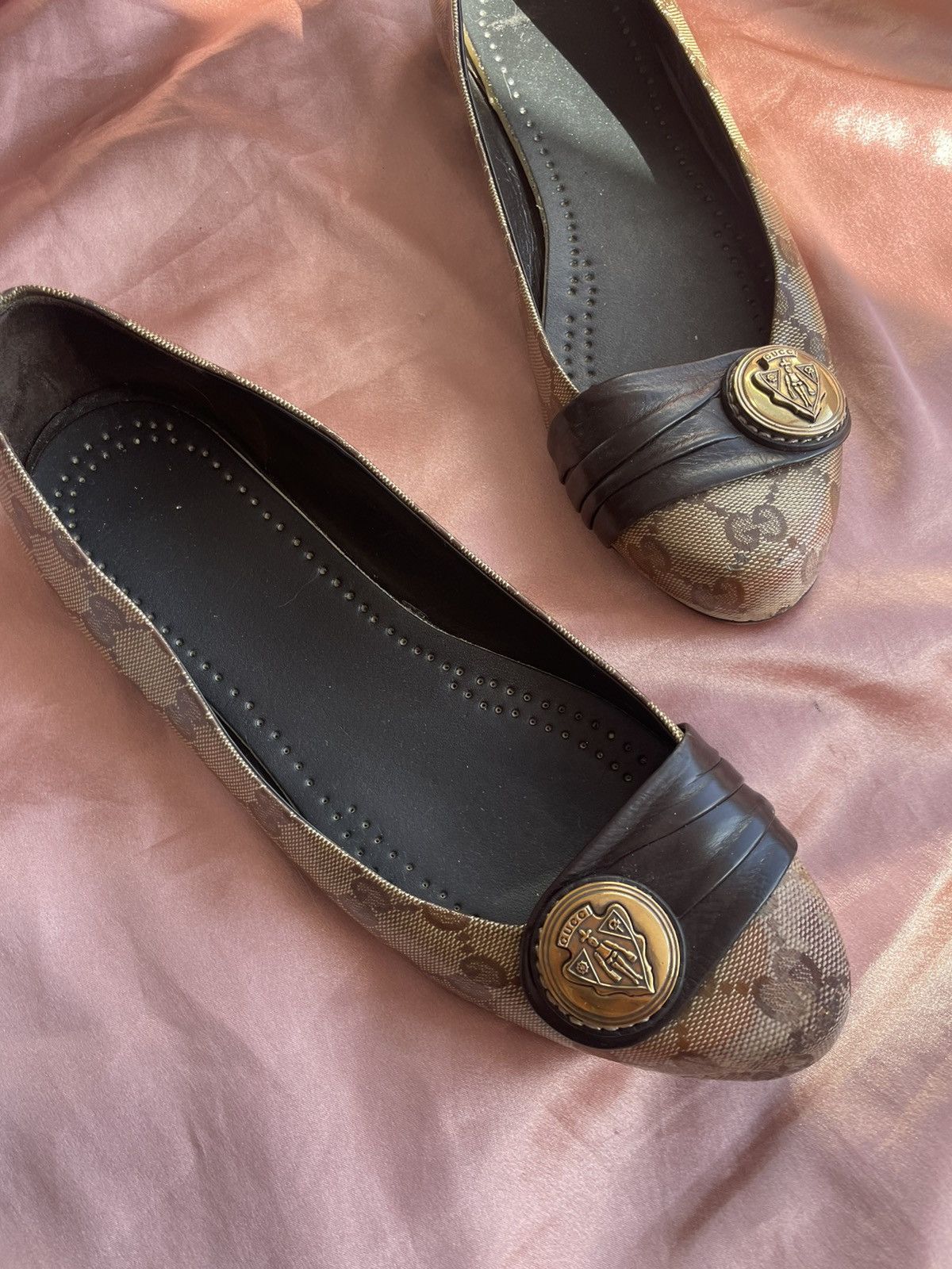 Gucci Gucci Hysteria Monogram Ballet Flats Size US 8 / IT 38 - 7 Thumbnail