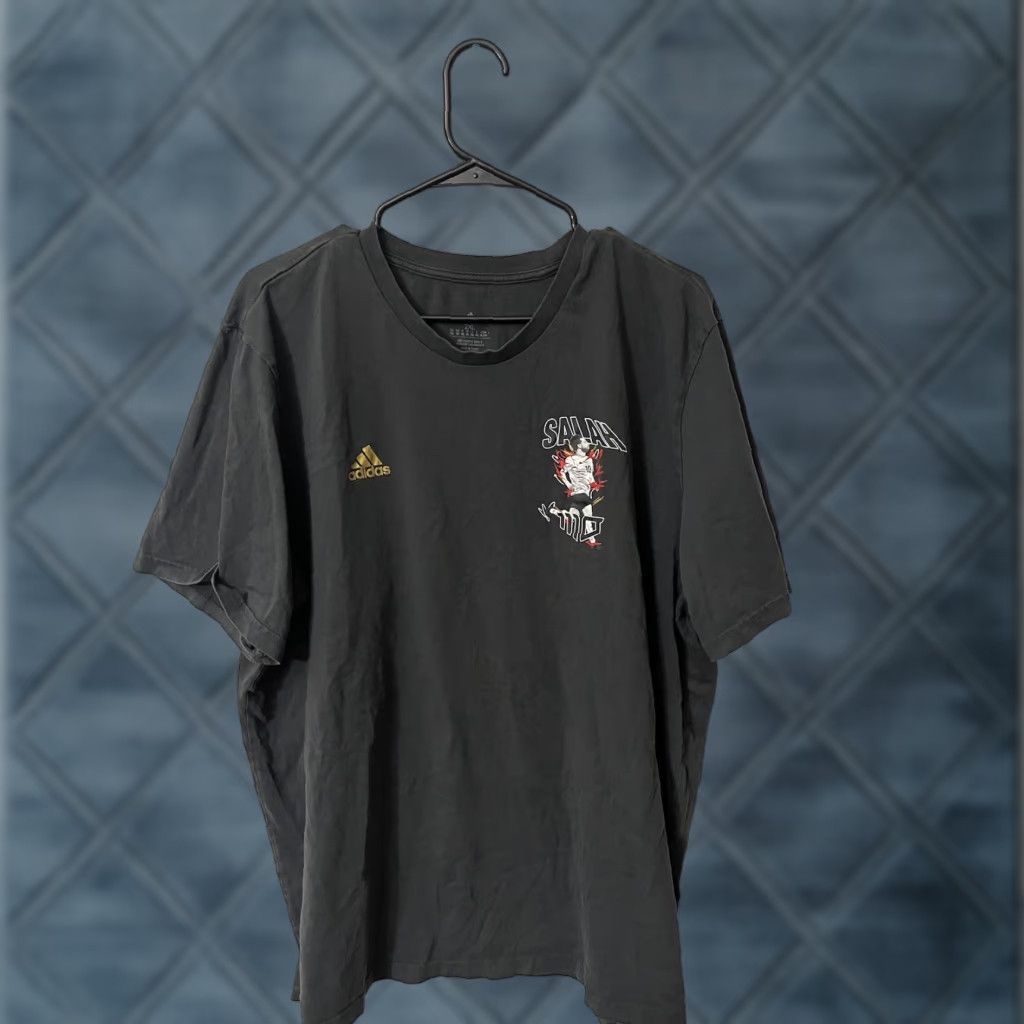 Adidas Adidas Mo Salah Icon Graphic S/S T-Shirt Men’s 2XL Soccer Black Size US XXL / EU 58 / 5 - 1 Thumbnail