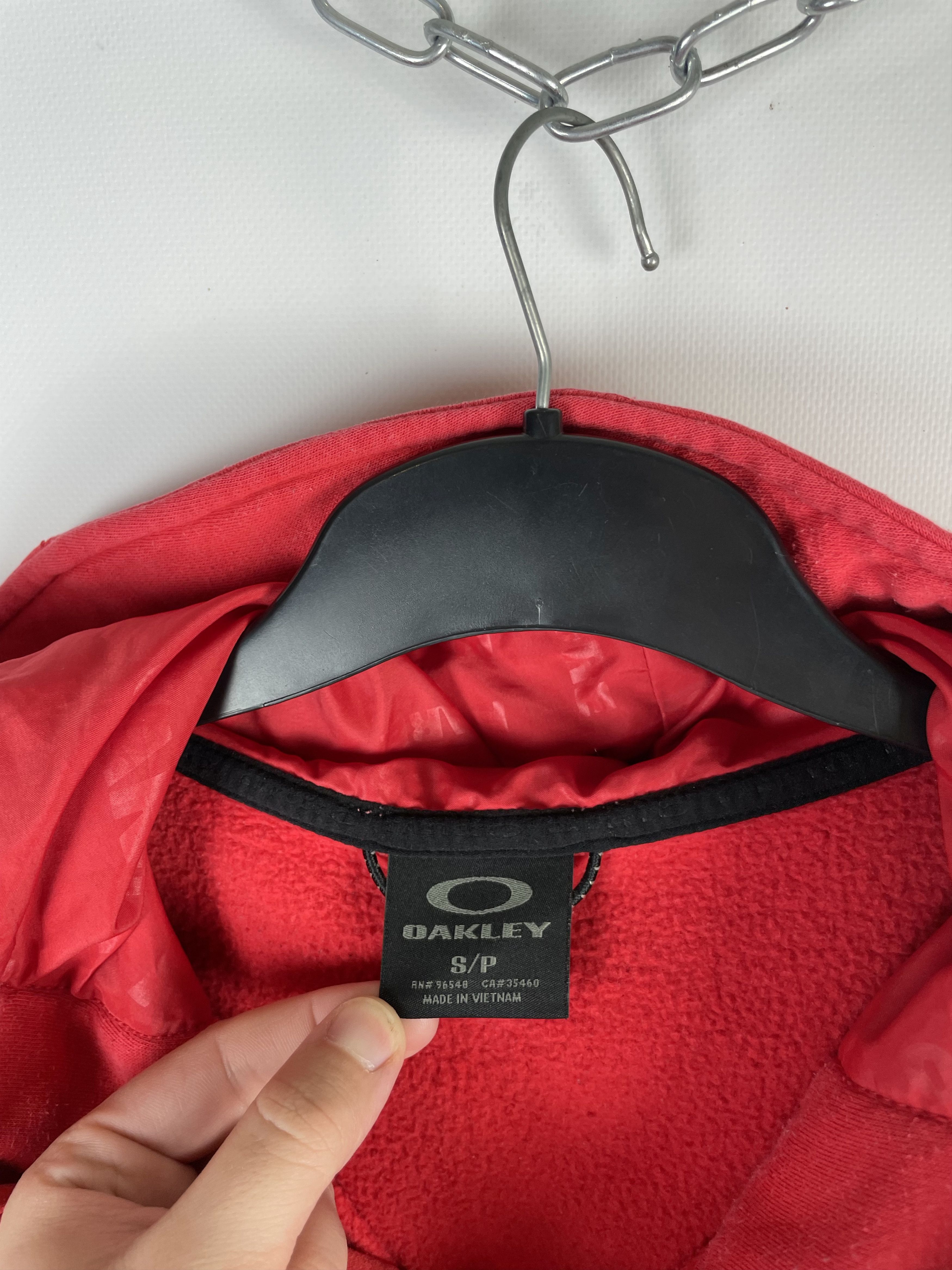 Oakley Vintage 90s Oakley Zip Up Hoodie Size US S / EU 44-46 / 1 - 5 Thumbnail