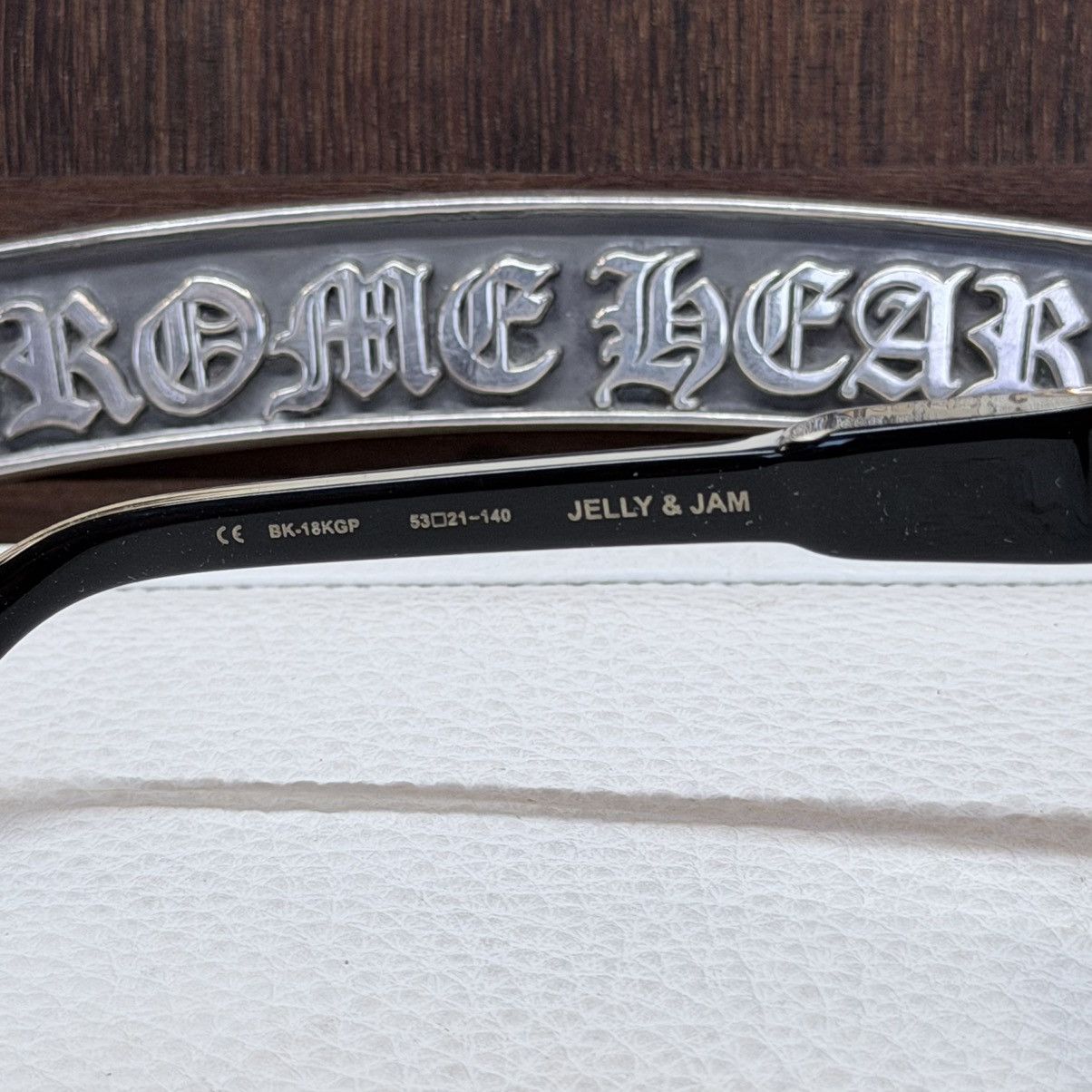 Chrome Hearts Chrome Hearts JELLY & JAM 1/1 Sunglasses Size ONE SIZE - 6 Thumbnail