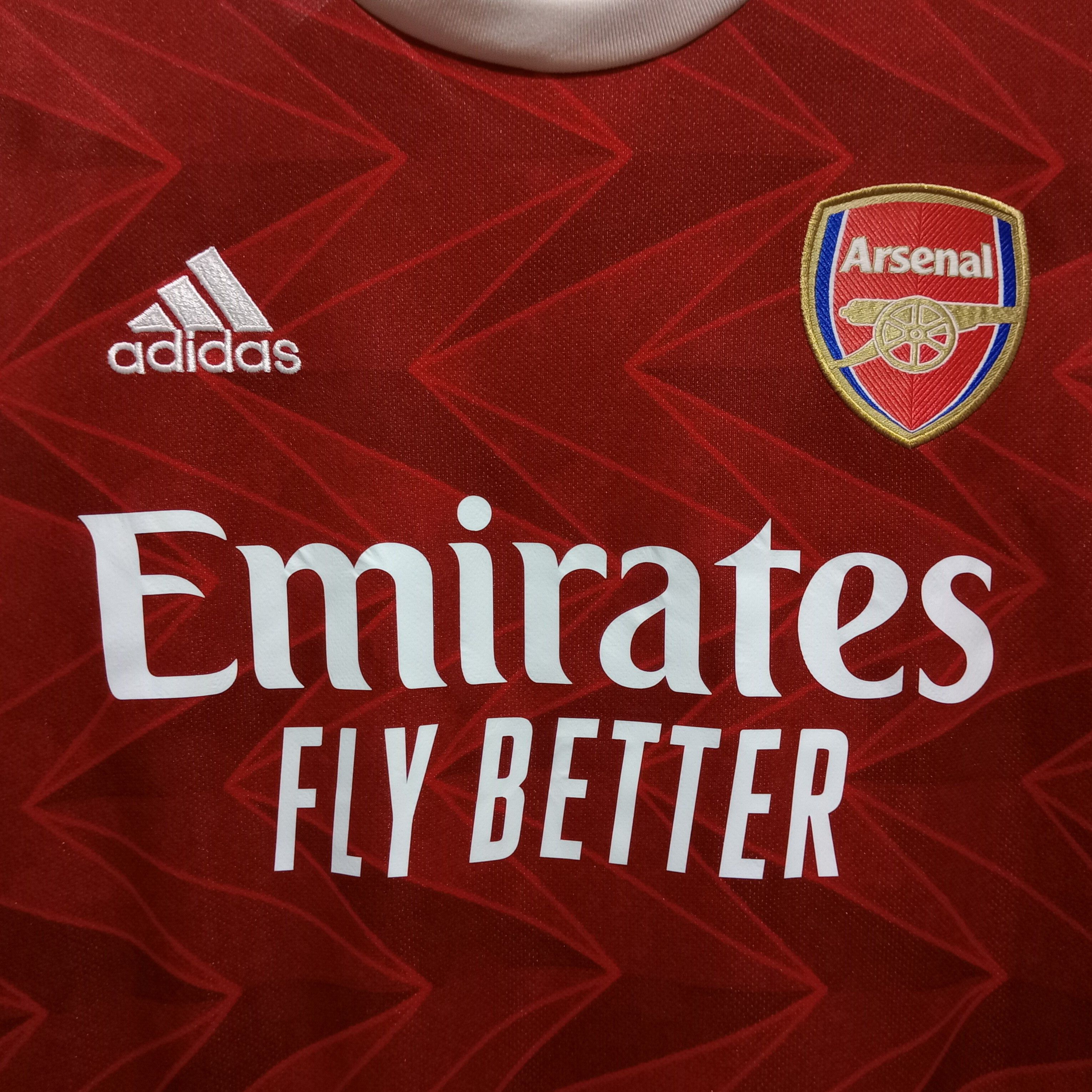 Adidas Arsenal 2020-2021 Home Jersey Bukayo Saka 7 Size US L / EU 52-54 / 3 - 3 Thumbnail
