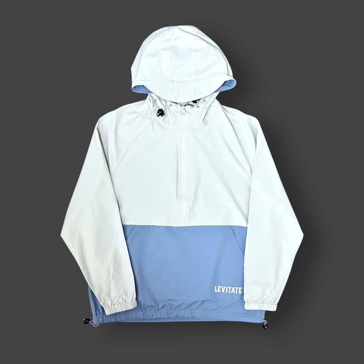 Other Levitate Women’s Surf Grey Blue Shack Zip Neck Jacket Sz L Size L / US 10 / IT 46 - 3 Thumbnail