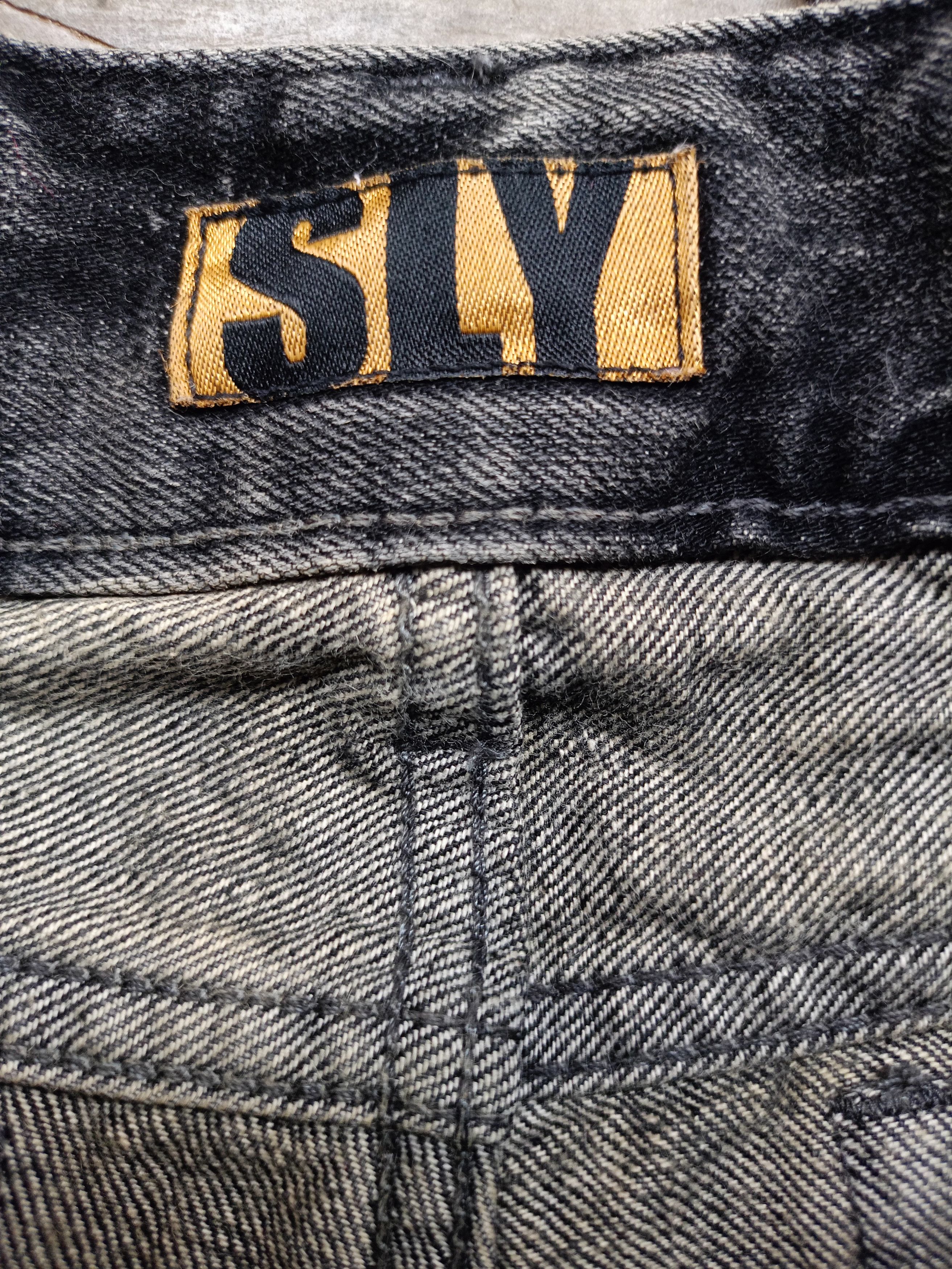 SLY 2000s Sly - Flared Denim Pants style ifsixwasnine Size 28" / US 6 / IT 42 - 9 Thumbnail