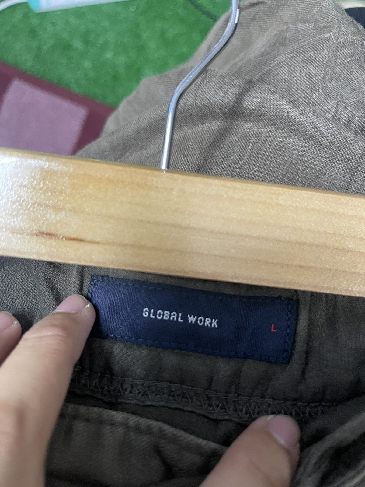 Global Work × Japanese Brand × Vintage Vintage Global Work Cargo Pant Size US 32 / EU 48 - 20 Thumbnail