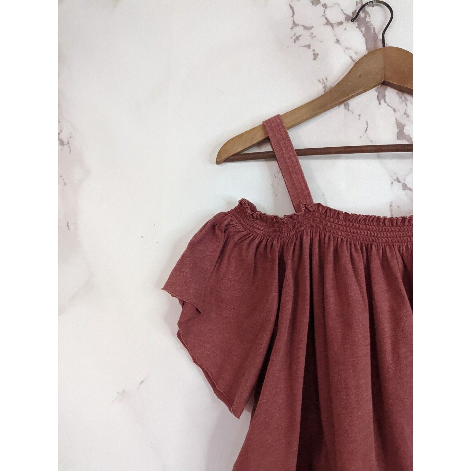 Free People Free People Top Womens XS Crop Shoulder Pink Darling Tank Size XS / US 0-2 / IT 36-38 - 2 Thumbnail