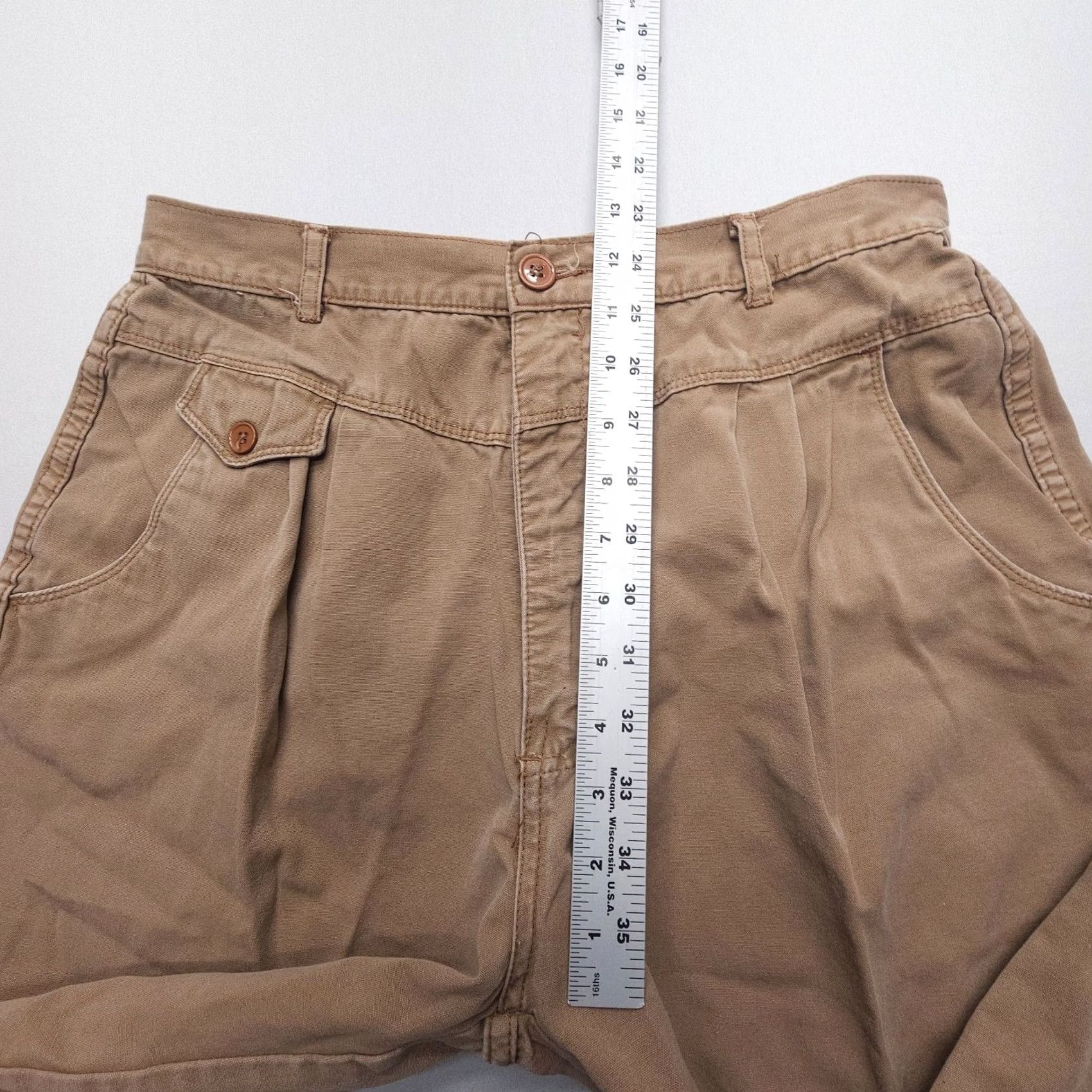 Vintage VINTAGE Rockies High Rise Chino Pants Womens 30 in 30 in Brown 80s 90s Southwestern Outdoor Vintage Rising? Size 38" / US 16 / IT 52 - 6 Thumbnail