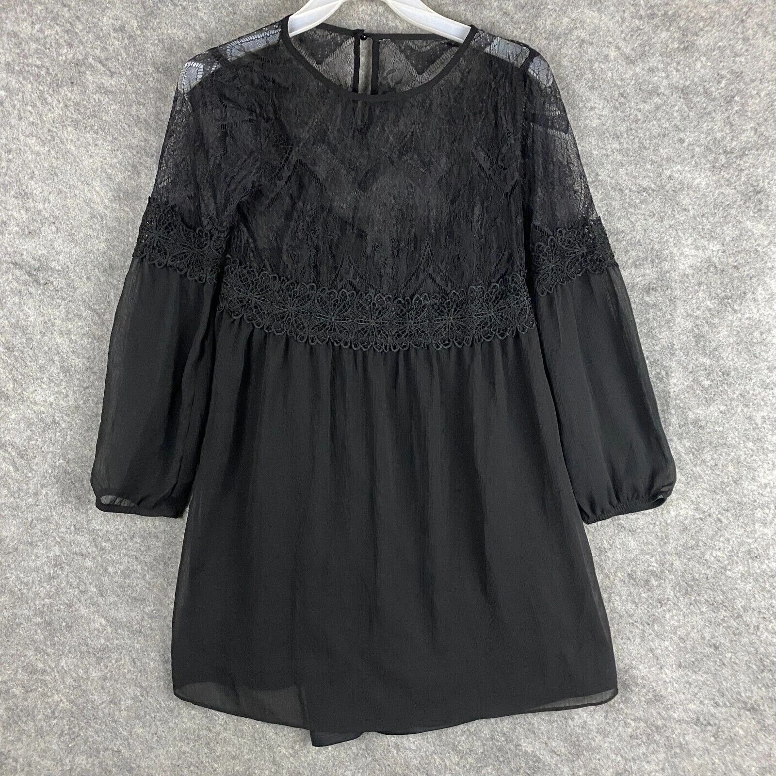 Other BCX Dress Small Women's Blouson Long Sleeve Polyester S Size S / US 4 / IT 40 - 1 Thumbnail