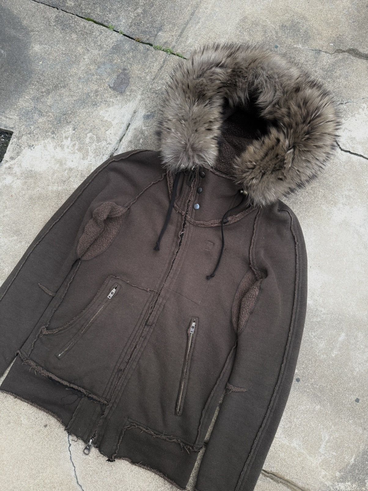 Archive LGB Fur Parka Hoodie