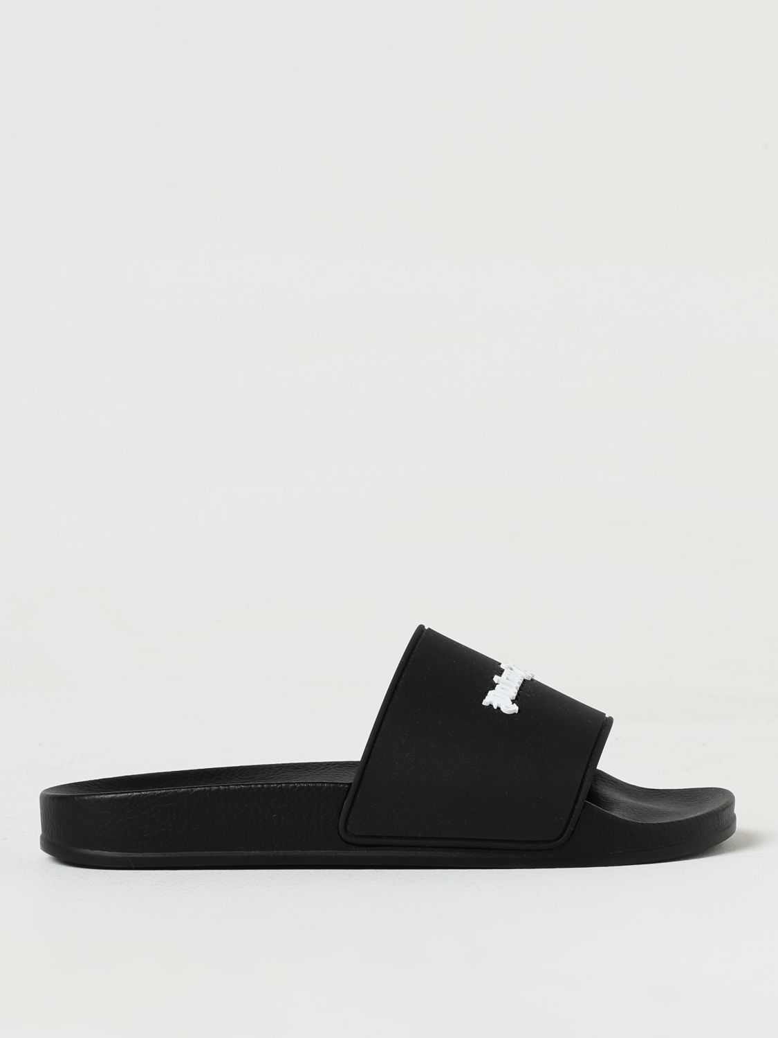 image of Palm Angels Flat Sandals Woman Black, Women's (Size 6)