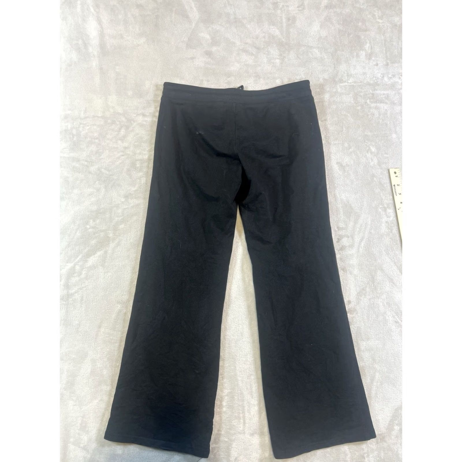 Vintage NY Apparel Sweatpants Womens Small Black 30x27 Pockets Stretch Casual Athleisure Sports Size 28" / US 6 / IT 42 - 5 Thumbnail