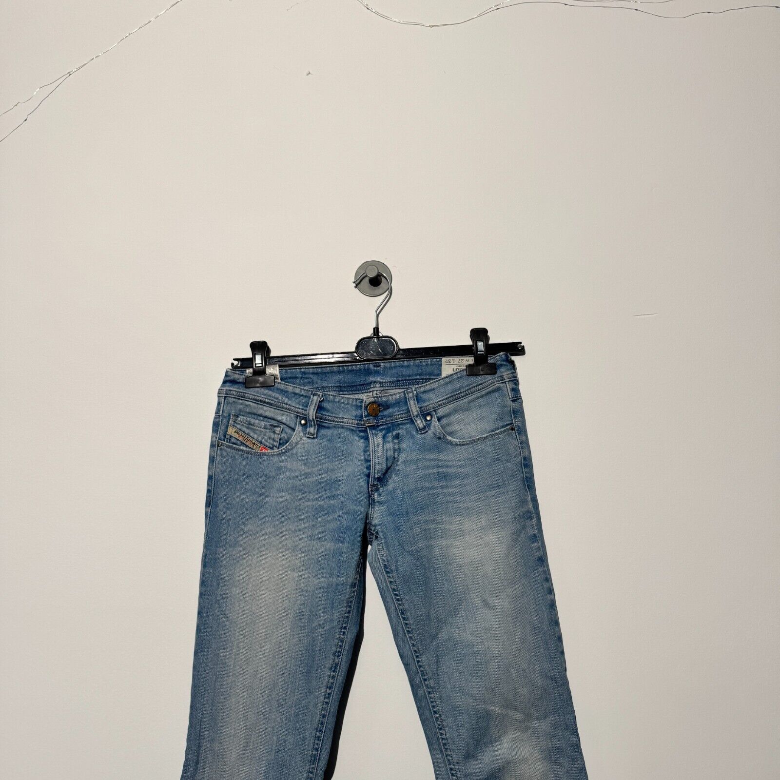 Diesel Vintage Diesel Unisex Blue Cotton Denim Pants Size W27 L32 Size US 27 - 5 Thumbnail