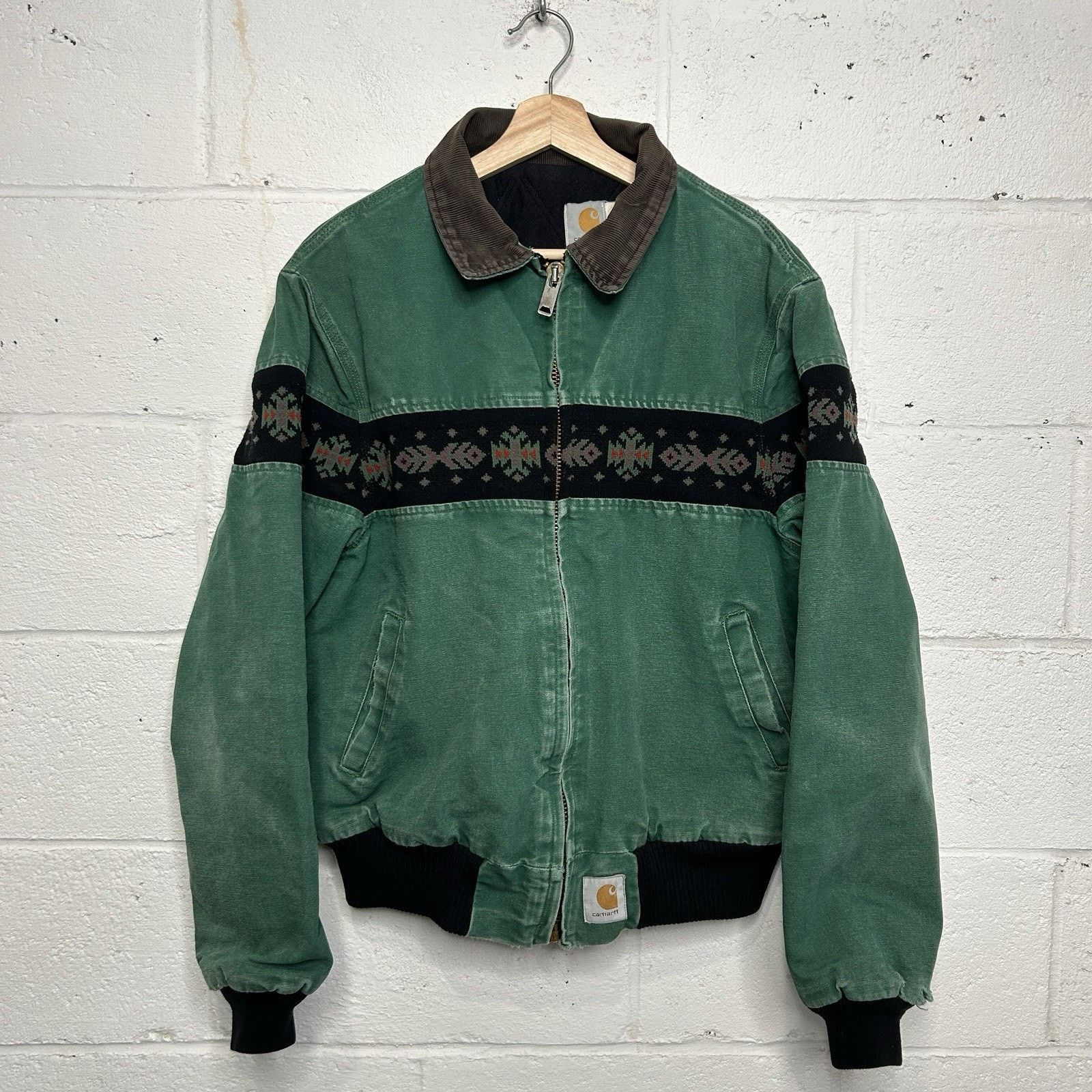Carhartt Vintage Carhartt Southwestern/Aztec Santa Fe Jacket “Cactus” Size US M / EU 48-50 / 2 - 1 Thumbnail