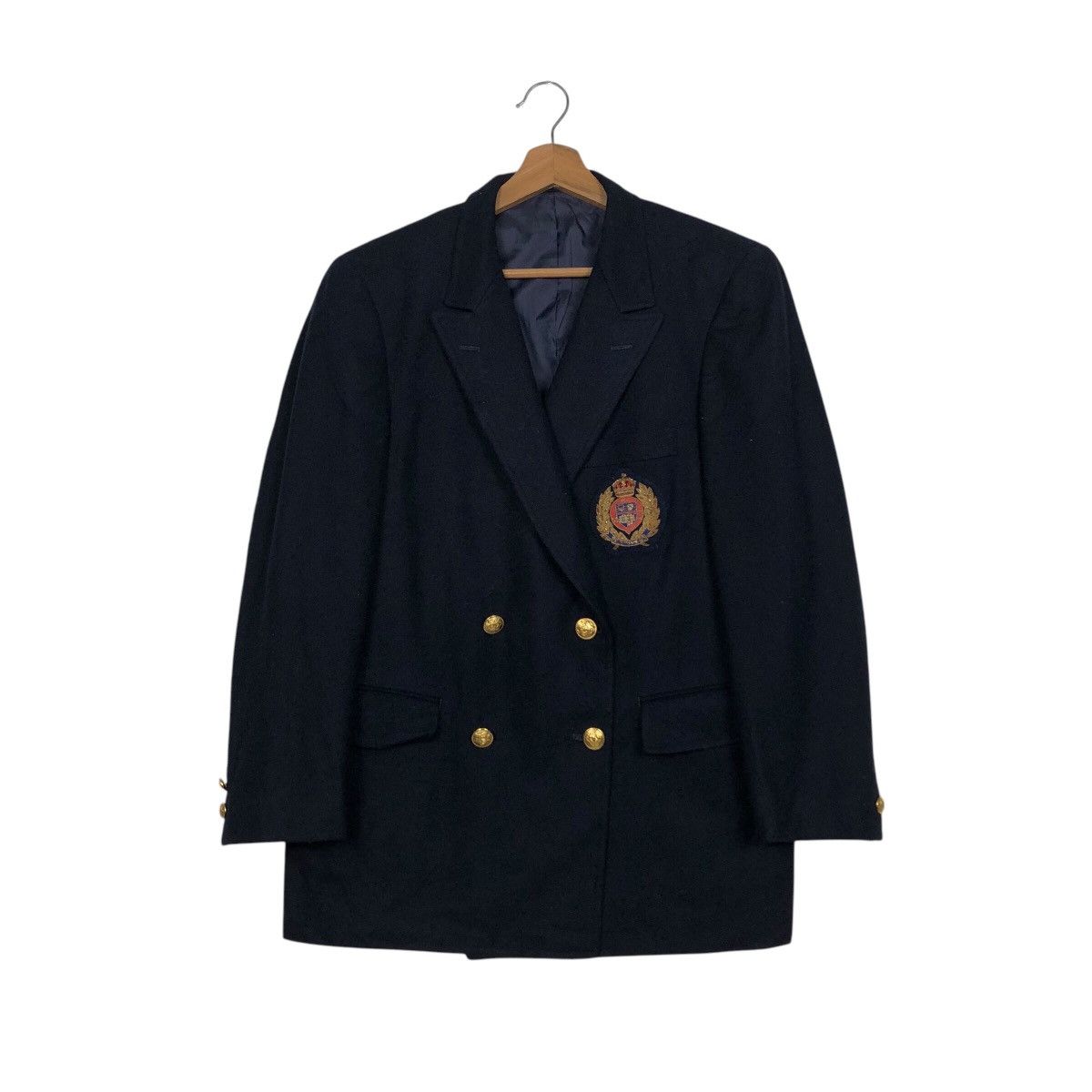 Japanese Brand × Kent & Curwen 📌Vintage Wool Coats Jacket Kents Double Collar Issey Miyake Size US M / EU 48-50 / 2 - 1 Thumbnail