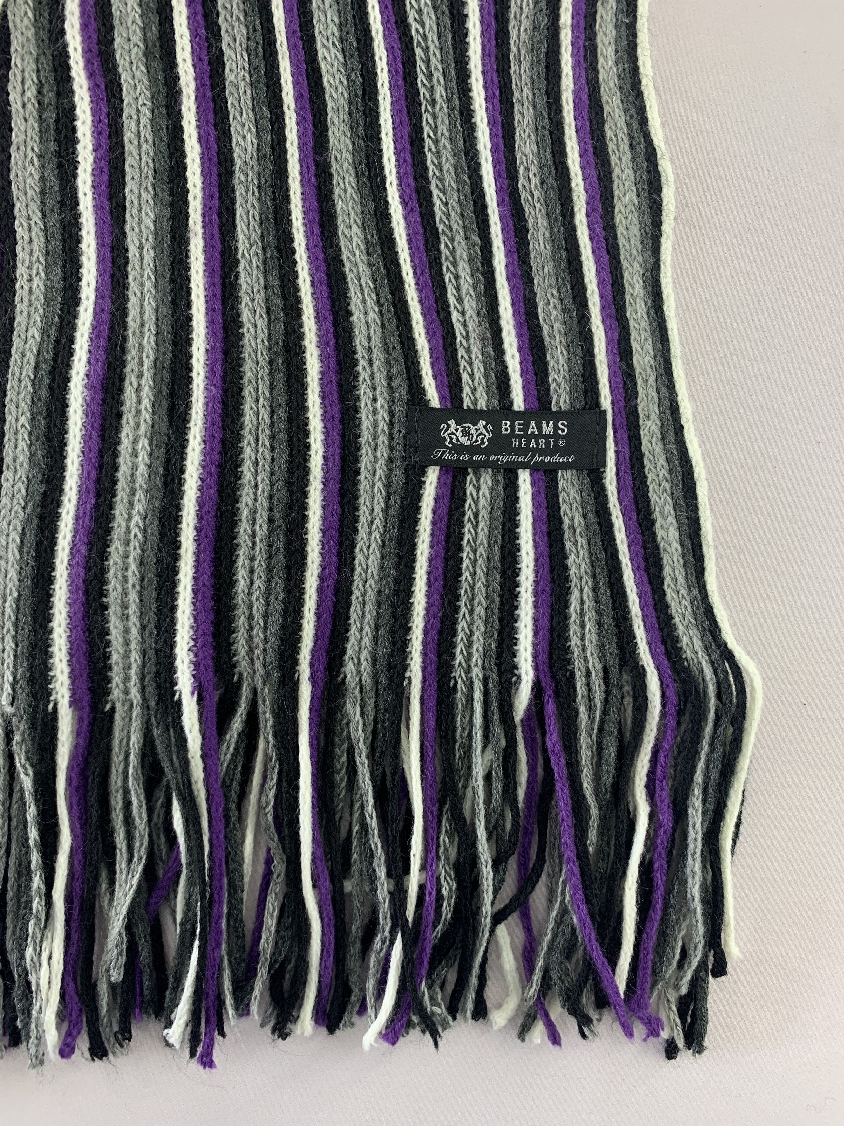 Beams Japan Beams Heart Scarf Wool Muffler Neck Wrap BL4345 Size ONE SIZE - 3 Thumbnail