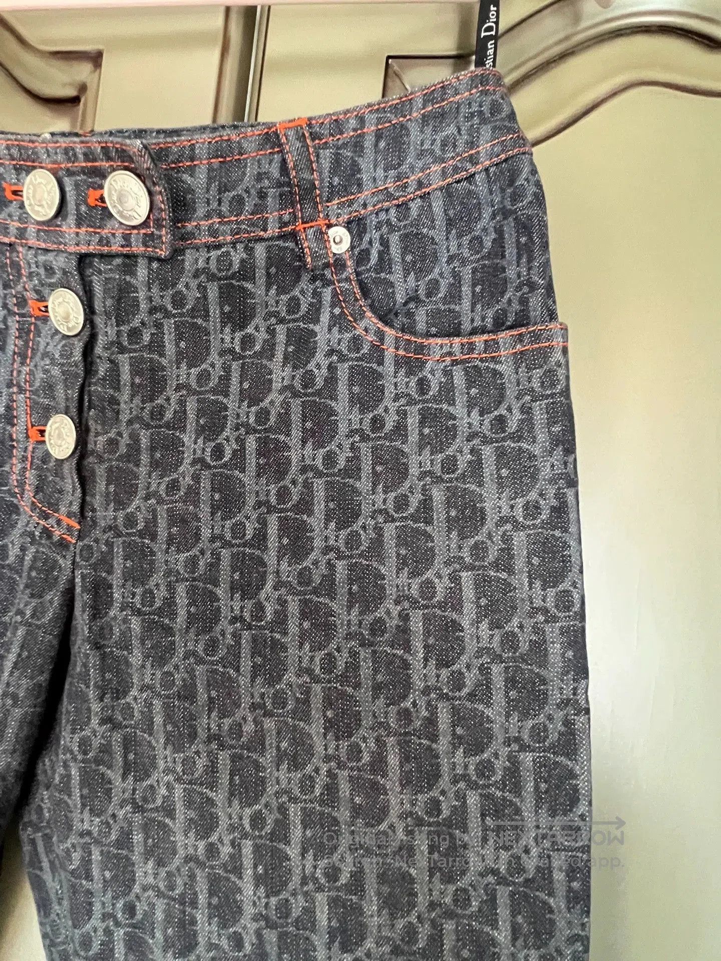 Dior dior flared denim jeans for women. Size US 26 / EU 42 - 2 Thumbnail