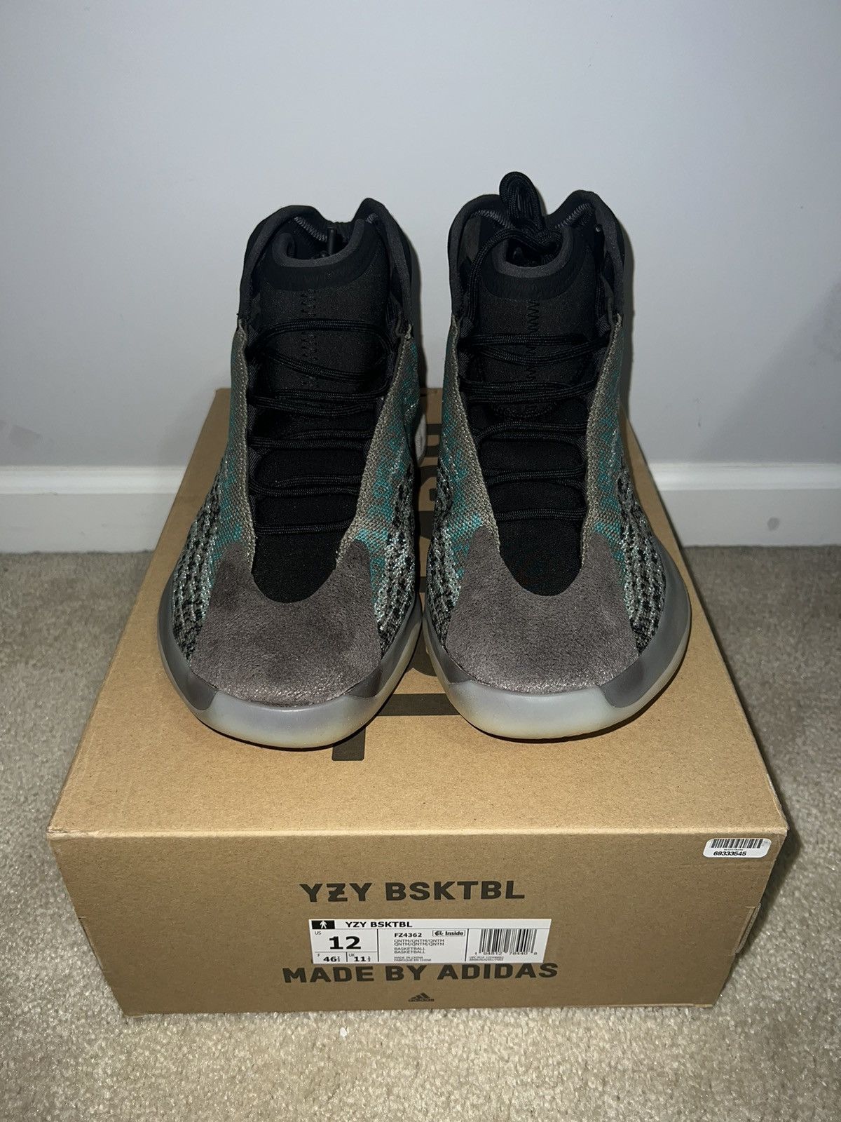 yeezy quantum teal blue resale value
