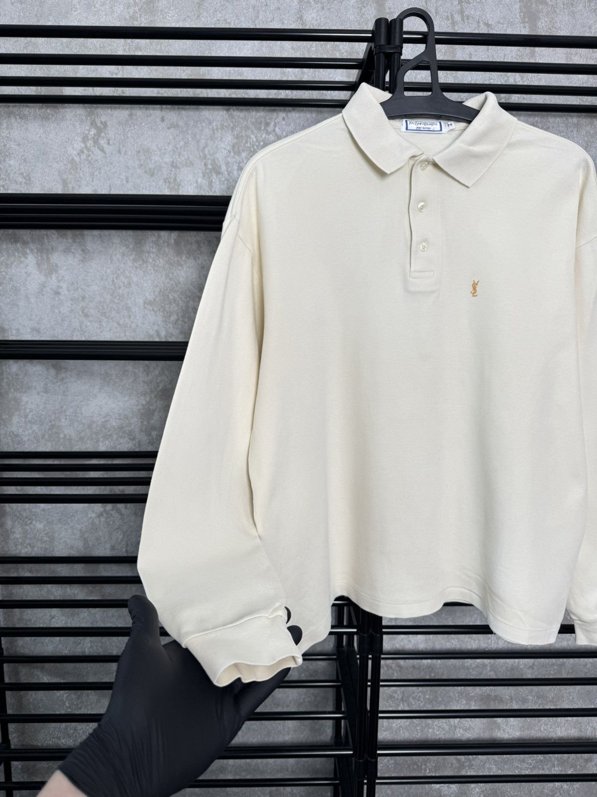 Yves Saint Laurent Vintage Yves Saint Lauren Long sleeve Size US M / EU 48-50 / 2 - 3 Thumbnail