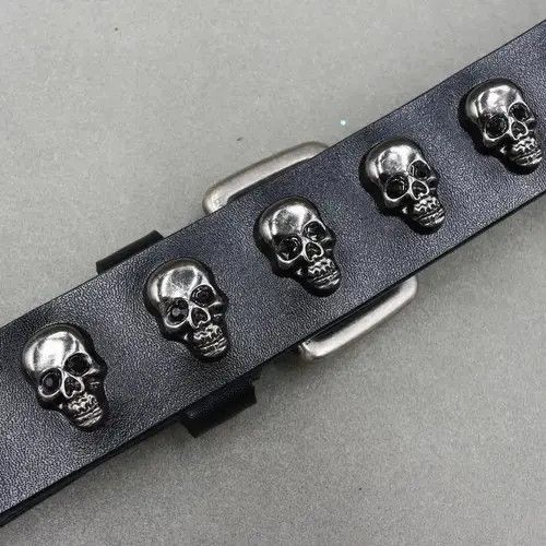 Other Skull Studded Punk VS Cowboy Belts Size 40 - 5 Thumbnail