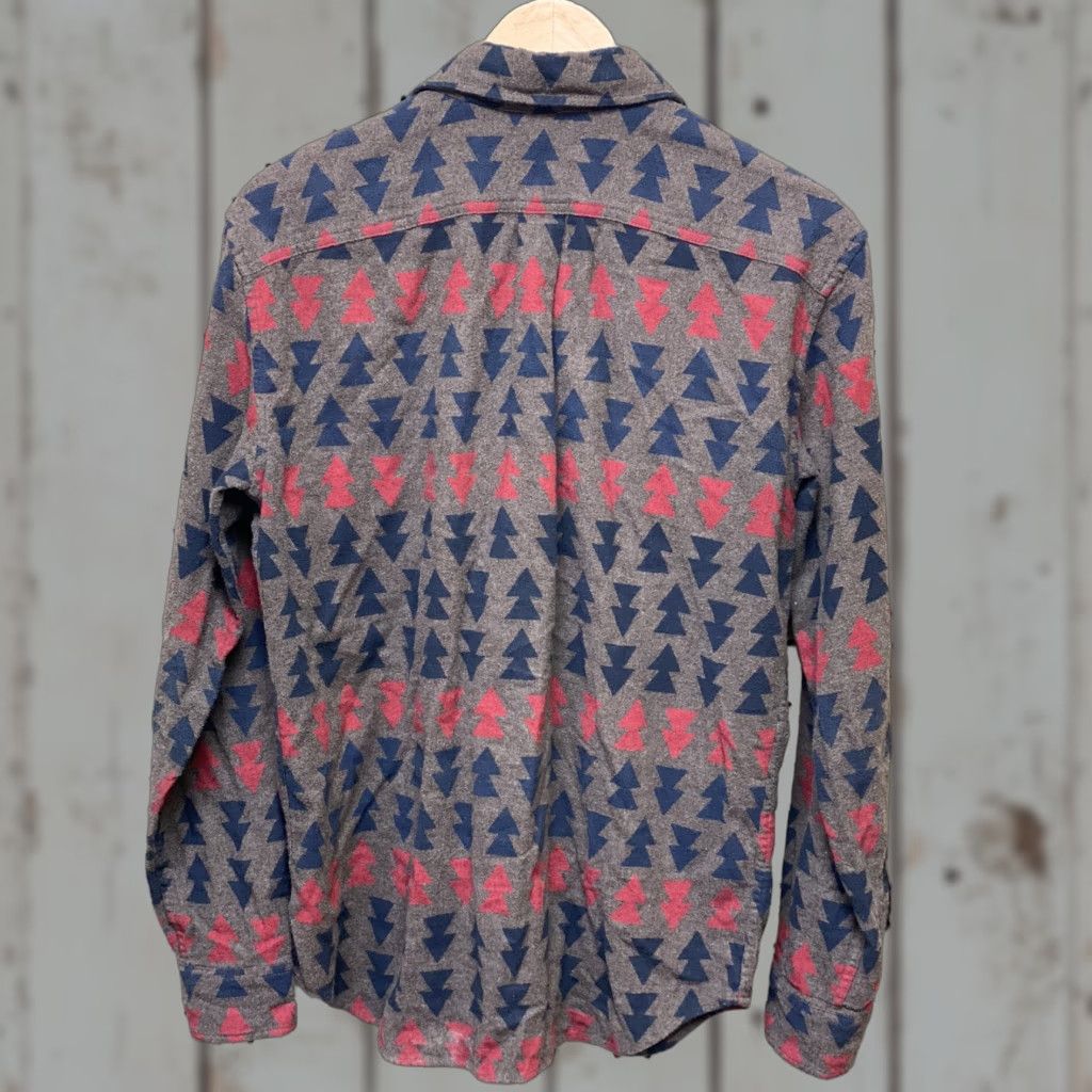 Gap Gap Shirt Men Small S Button-Up Long Sleeve Flannel Southwest Aztec Multicolor Cotton Geometric 90s Theme Mens Size US S / EU 44-46 / 1 - 1 Thumbnail