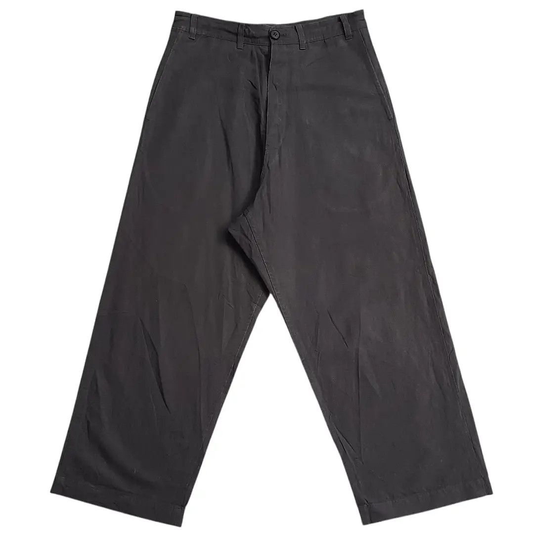 Jan Jan Van Essche O Project by Jan-Jan Van Essche Linen Drop Crotch Pants Size US 28 / EU 44 - 1 Thumbnail