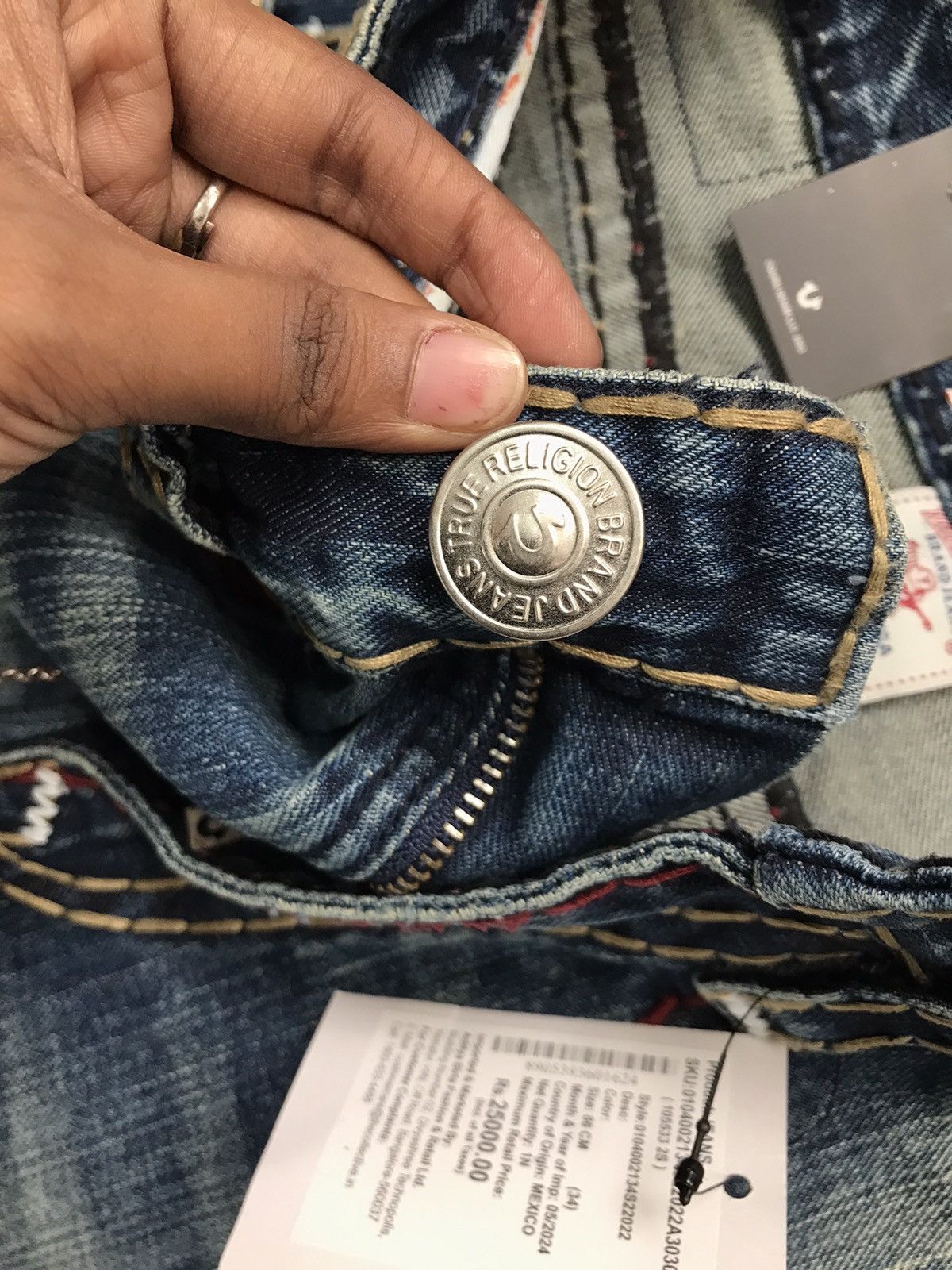 Vintage Vintage relaxed straight denim Size US 32 / EU 48 - 11 Thumbnail