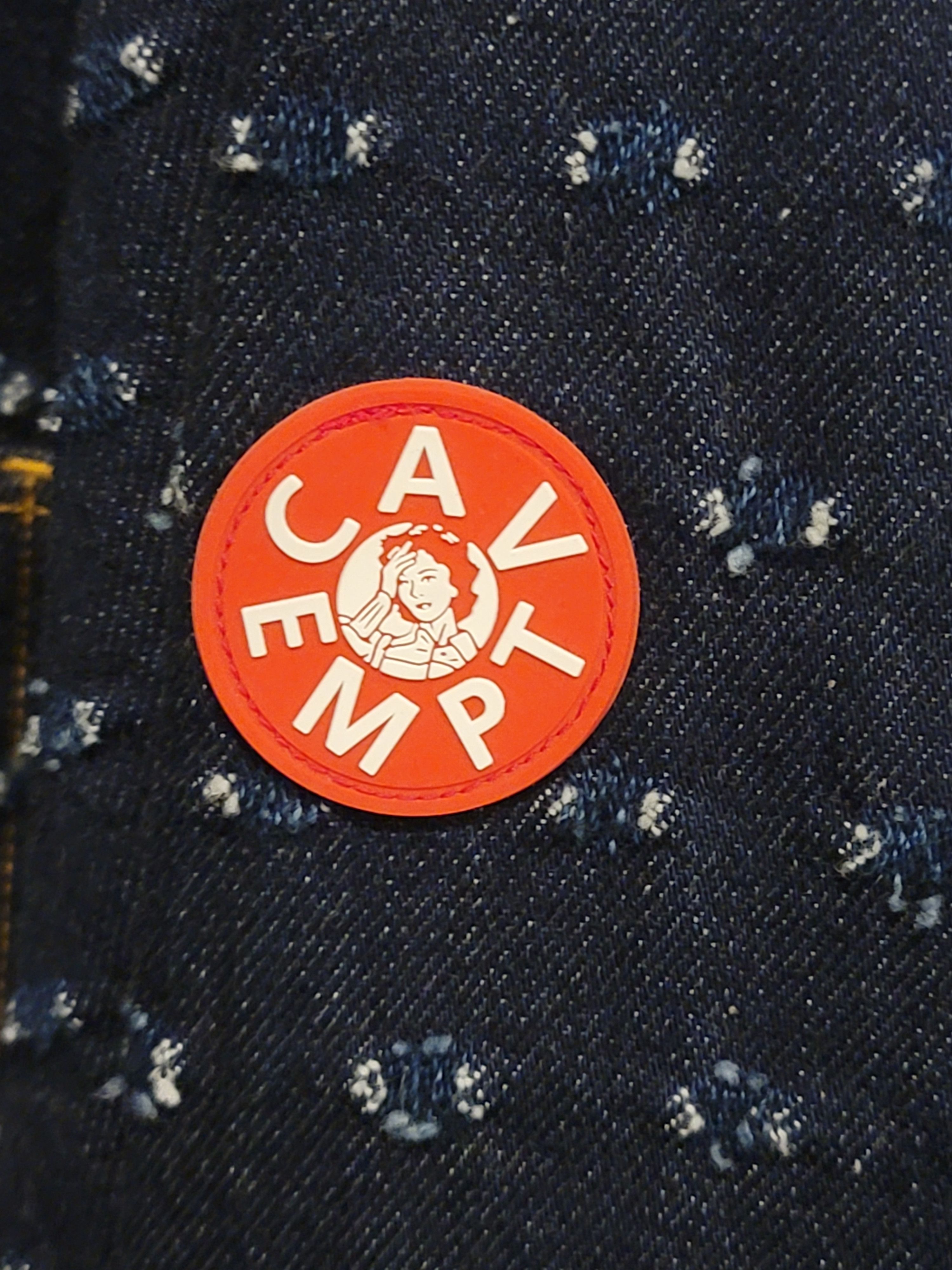 Cav Empt MAJ DAM Denim Short Zip Jacket Size US S / EU 44-46 / 1 - 2 Thumbnail