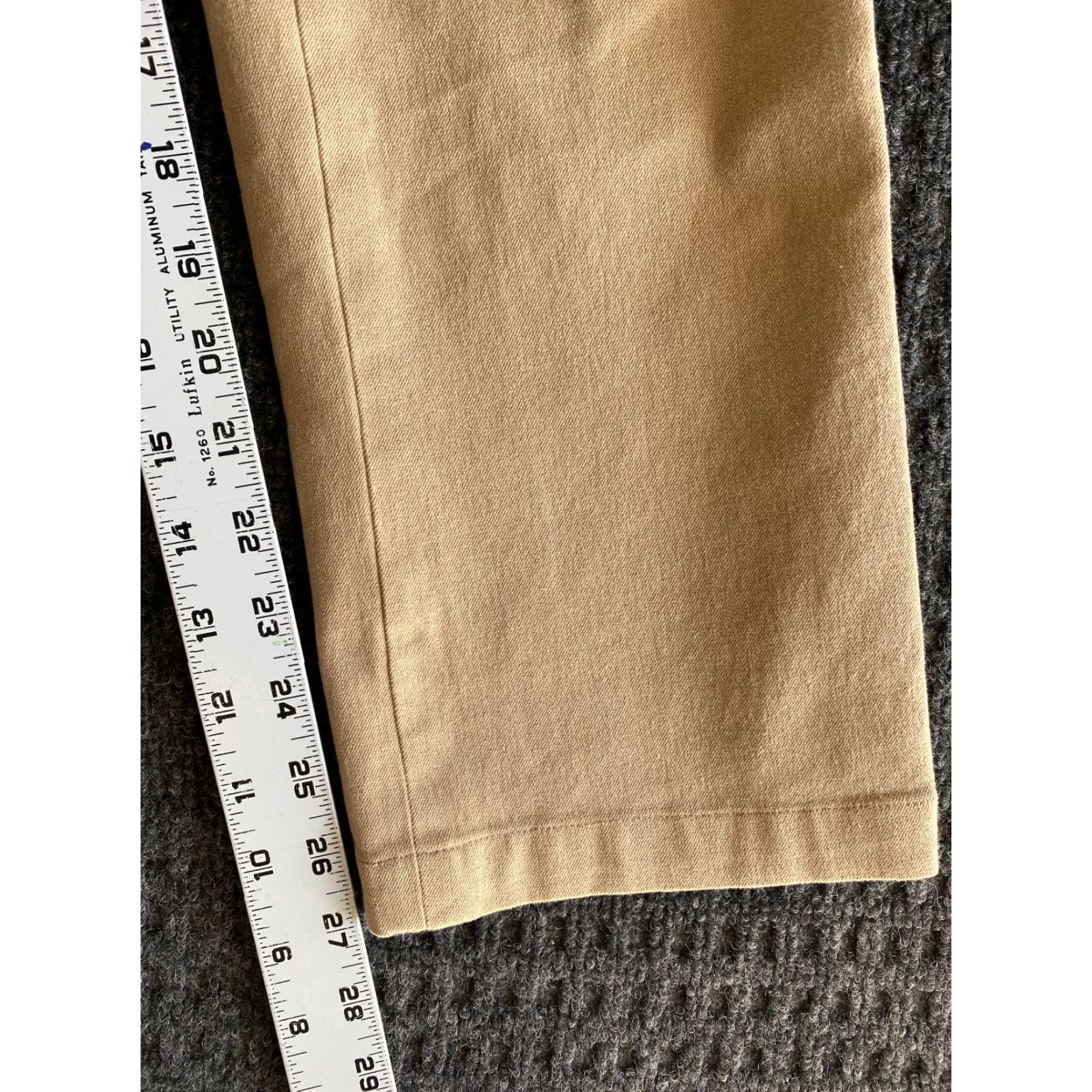 Vintage Women’s Chino Pants Polo Sport Khakis Straight 8 Beige Beige Regular 8 Pants Womens Casual Preppy Stretch Pockets Size 30" / US 8 / IT 44 - 6 Thumbnail