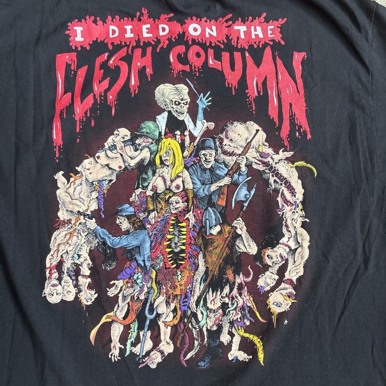 Hanes Gwar Vintage 1994 I Died On The Flesh Column T Shirt Size US XL / EU 56 / 4 - 6 Thumbnail
