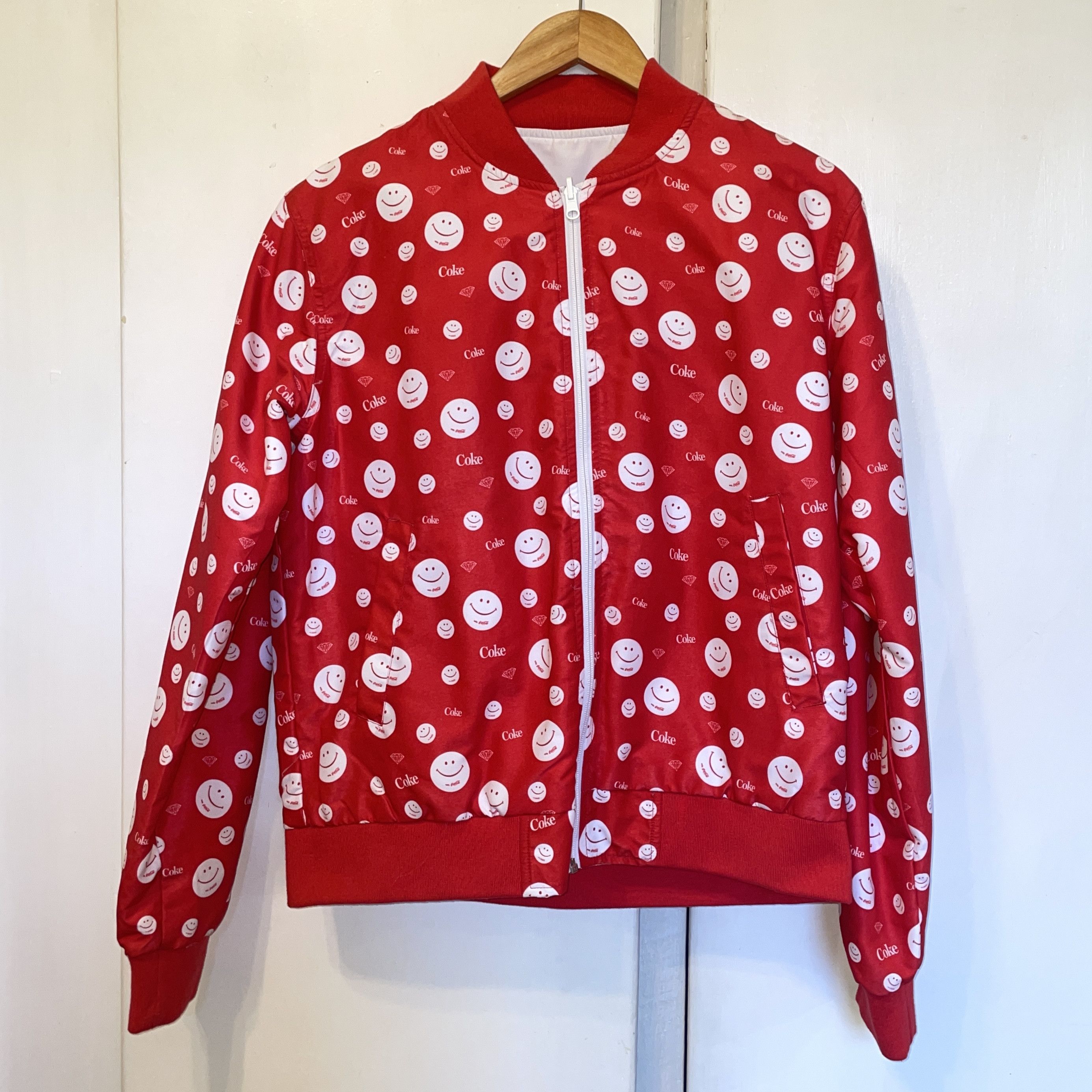 Coca Cola × Diamond Supply Co. Super rare reversible bomber jacket and shorts Size US S / EU 44-46 / 1 - 2 Thumbnail