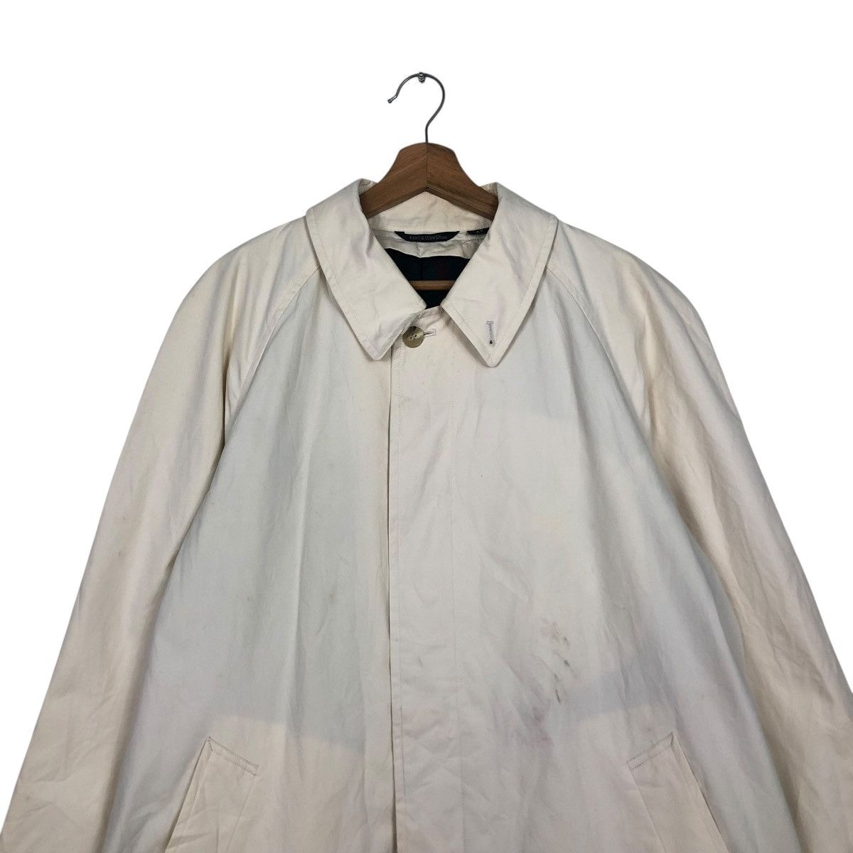 Kent & Curwen 🔥VINTAGE LONG JACKET TRENCH COAT KENT & CURVEN BLANKET Size US M / EU 48-50 / 2 - 6 Thumbnail