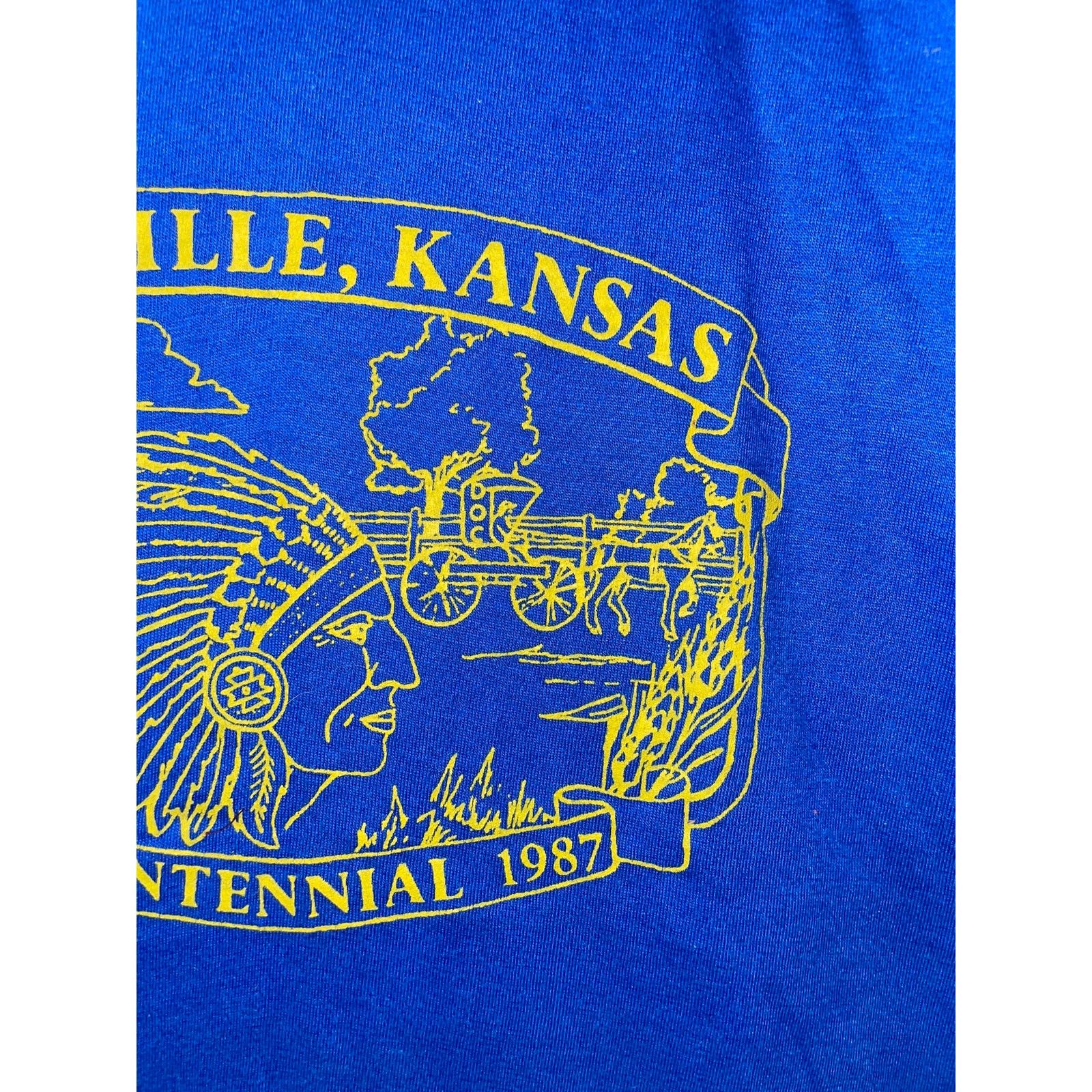 Vintage Vintage Kansas Shirt Nashville City Centennial Tee 1987 M Size US M / EU 48-50 / 2 - 3 Thumbnail