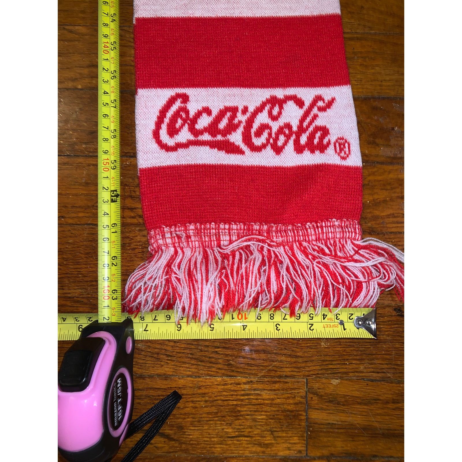 MLB Washington Nationals Coca Cola Scarf Red Natitude MLB Winter Size ONE SIZE - 6 Thumbnail