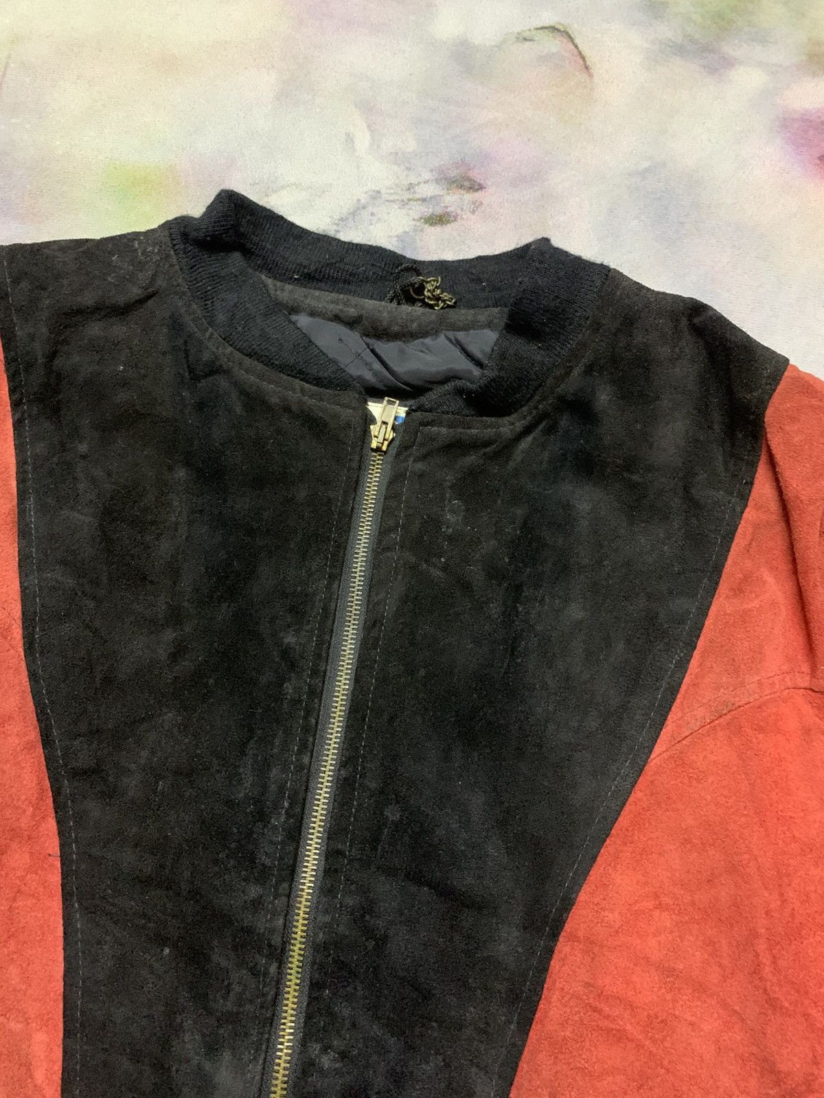 Leather Vintage Eight Ball Leather Suede Dirty Made in England Size US L / EU 52-54 / 3 - 5 Thumbnail