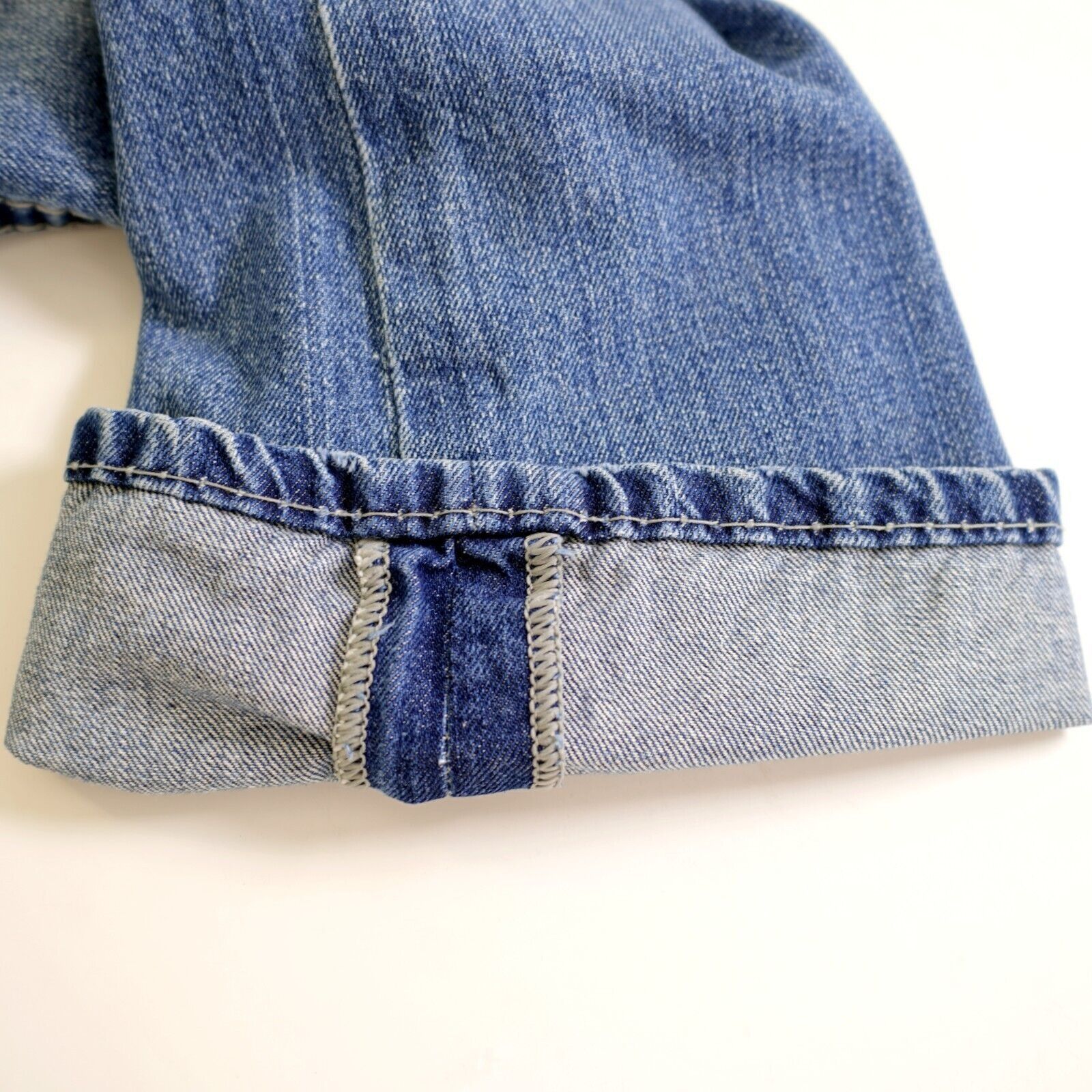 Express Express Rocco Slim Fit Boot Cut Blue Stone Wash Whisker Blue Size US 32 / EU 48 - 8 Thumbnail