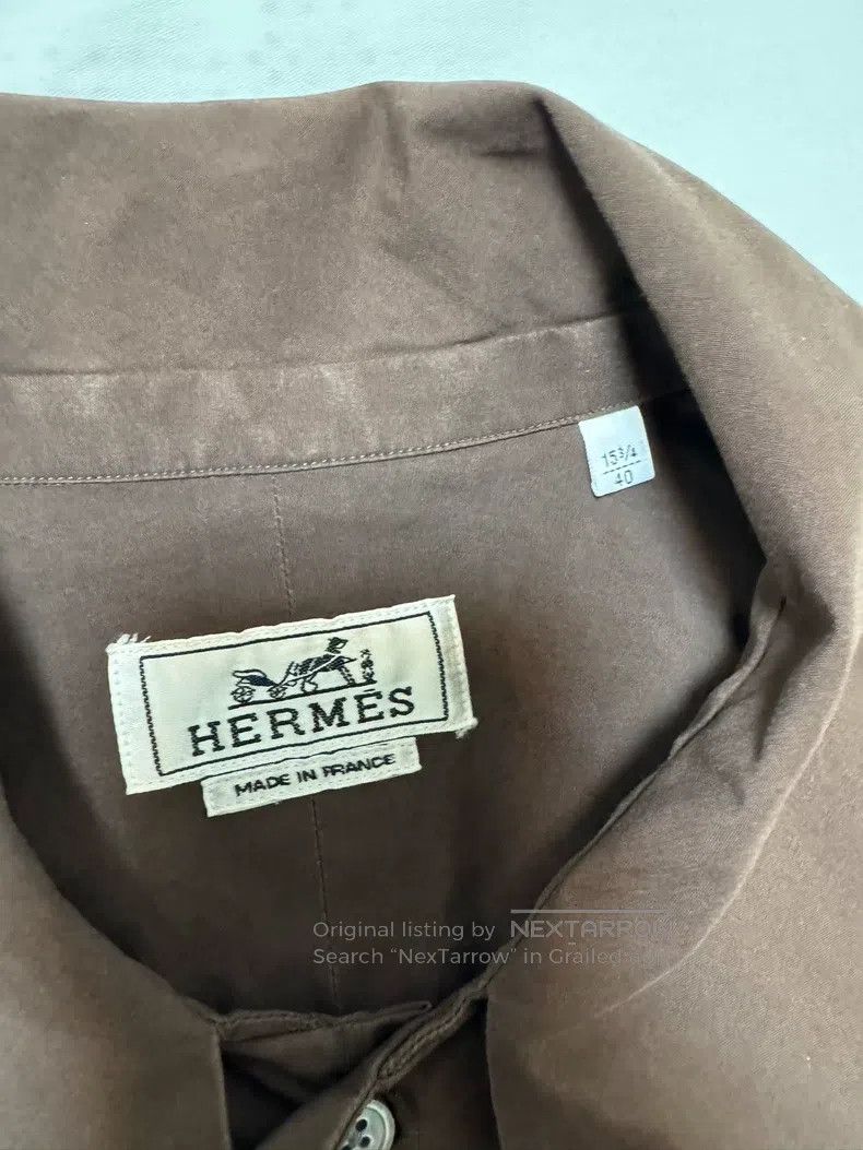 Hermes Hermes Shirt jacket Size US XXS / EU 40 - 7 Thumbnail