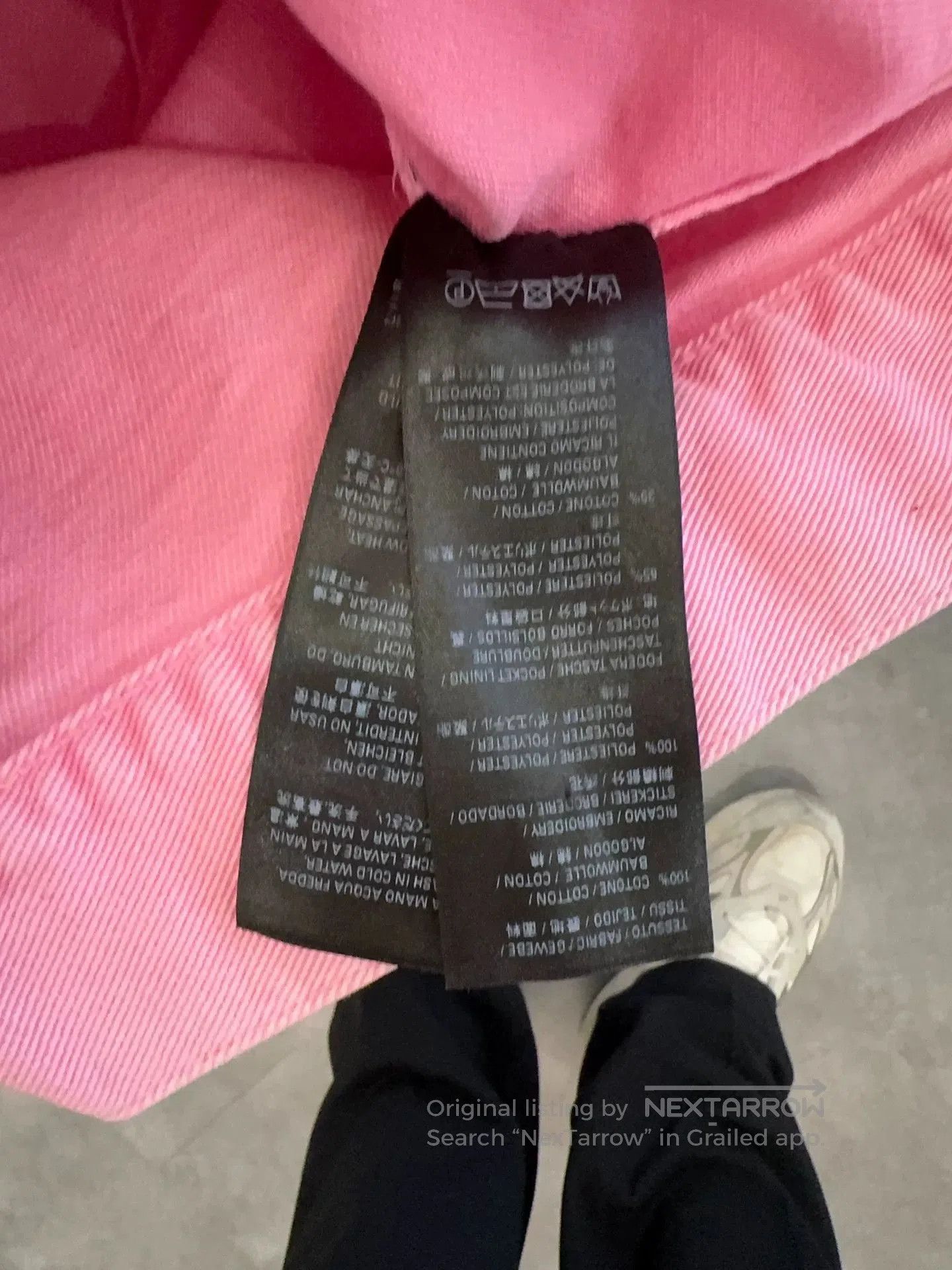 Balenciaga Balenciaga Pink Embroidered Jacket. Size US S / EU 44-46 / 1 - 4 Thumbnail