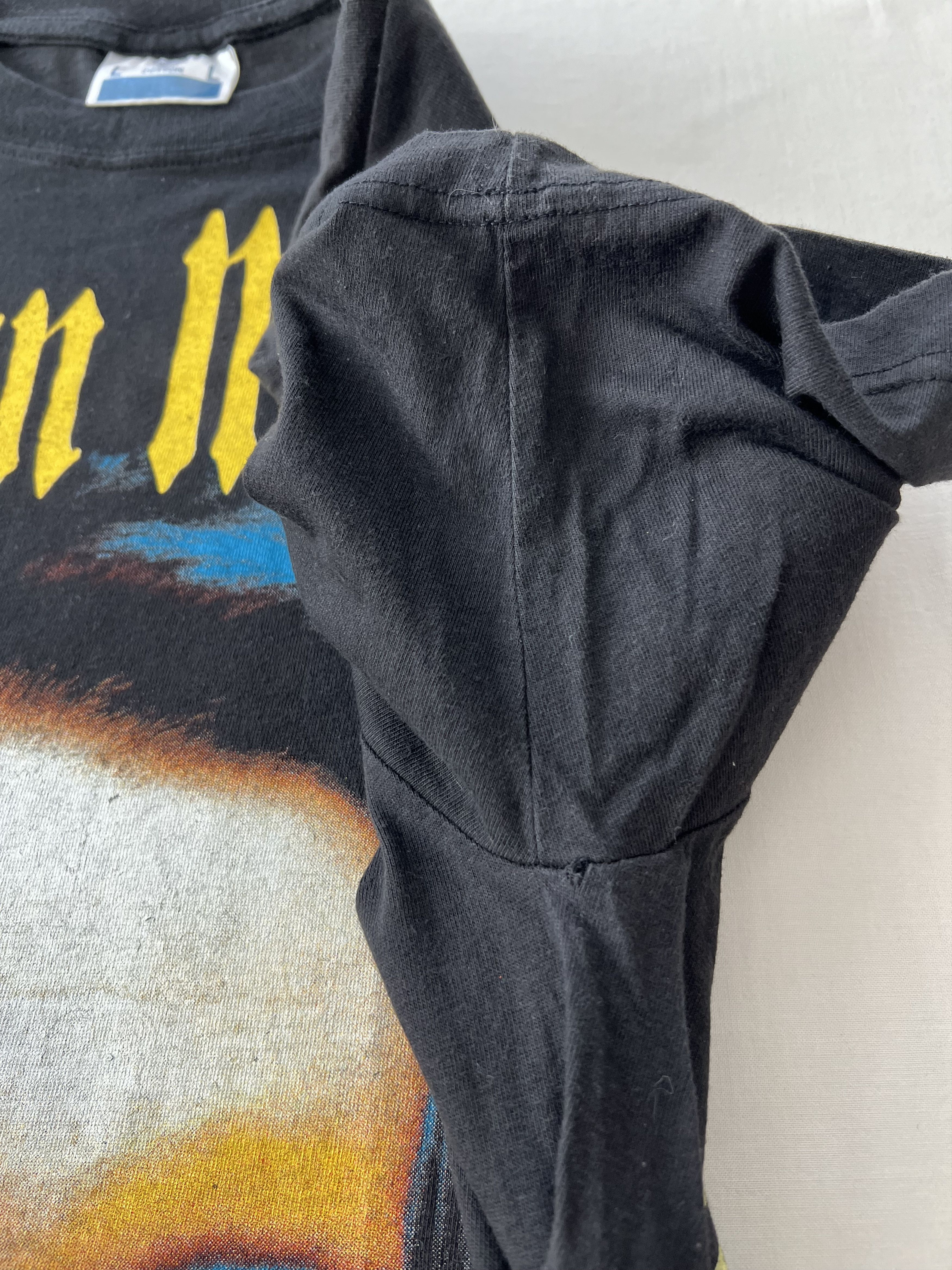 Band Tees Vintage 90s Marilyn Manson Rock Band Black T-shirt Size US L / EU 52-54 / 3 - 8 Thumbnail