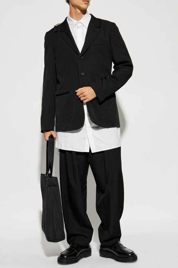 Yohji Yamamoto Yohji Yamamoto Pour Homme - Wool Gabardine 2TUCKS TAB PANTS Size US 32 / EU 48 - 8 Thumbnail