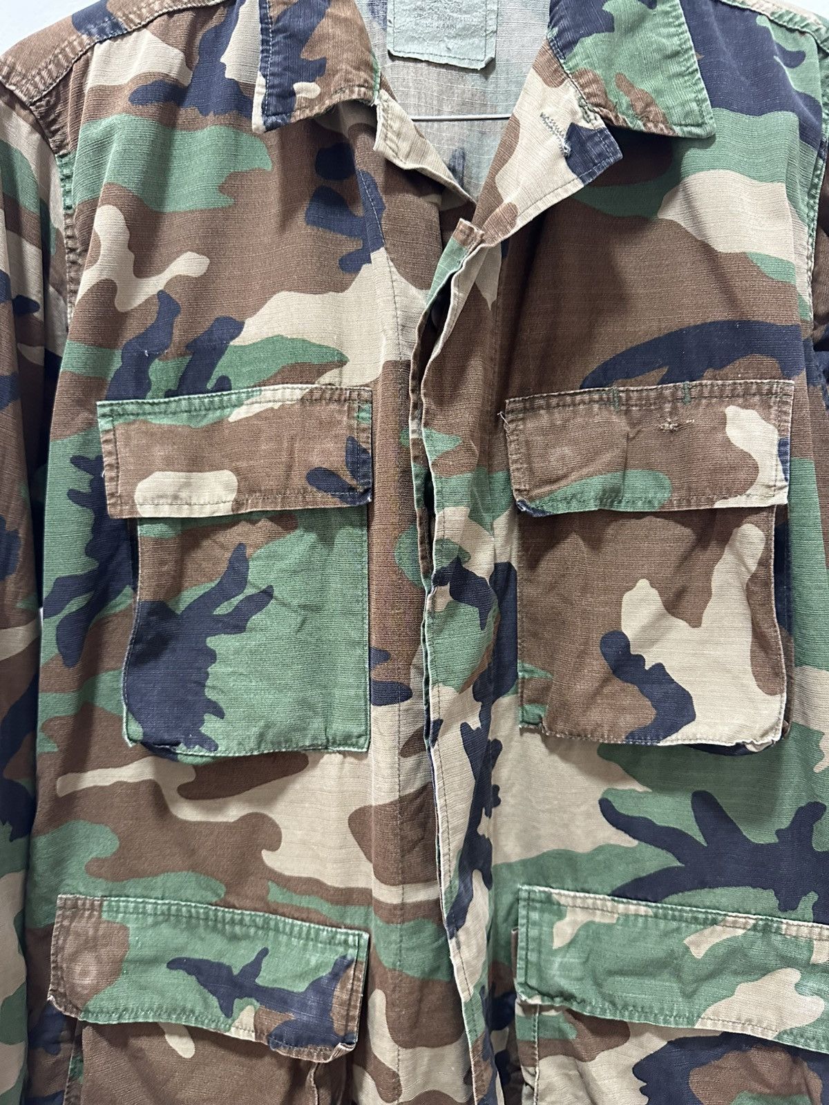 Vintage Vintage Nato Military Jacket Camouflage Design Size US M / EU 48-50 / 2 - 4 Thumbnail