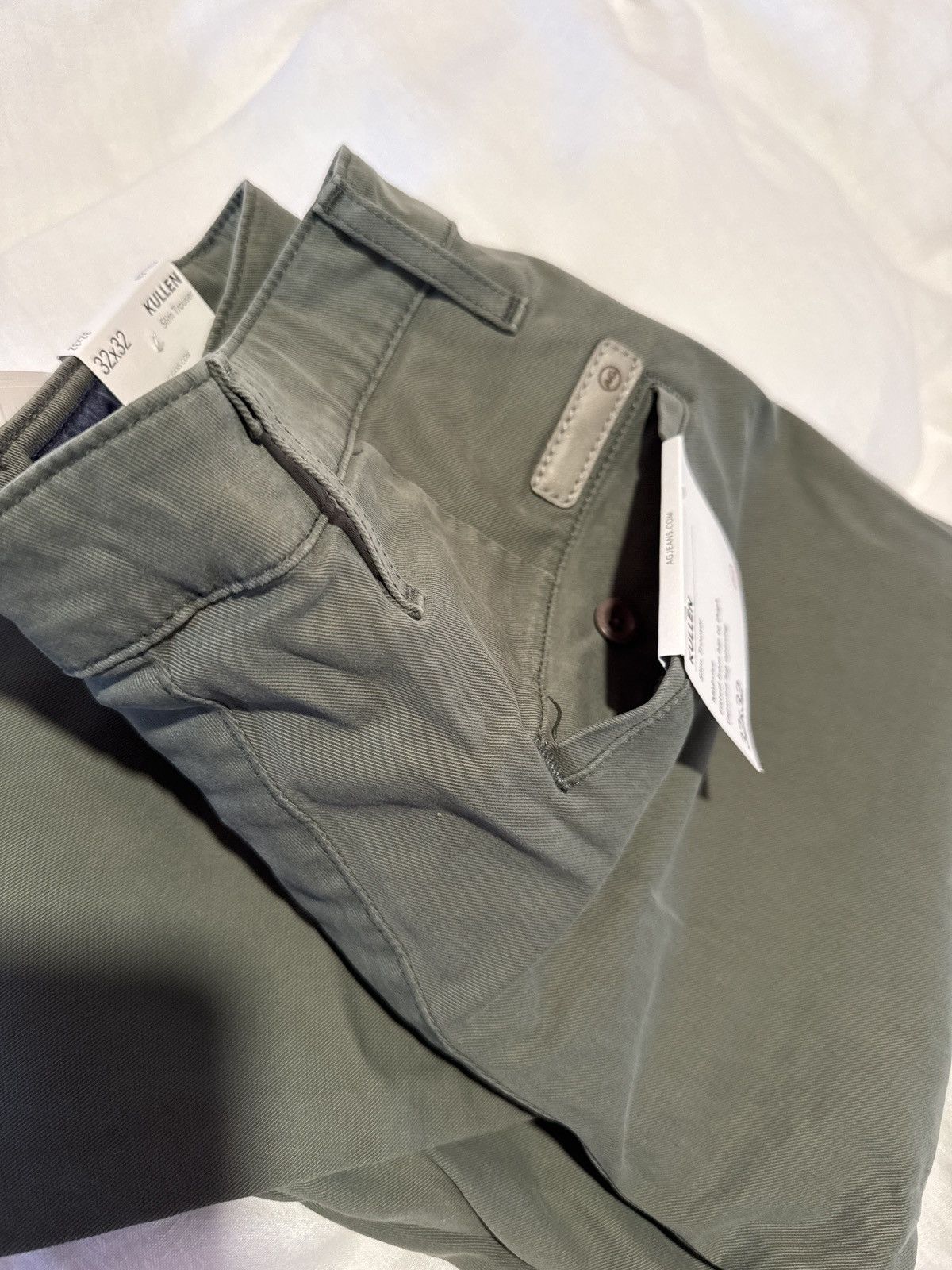 AG Adriano Goldschmied AG ‘seaside sage’ slim trousers Size US 32 / EU 48 - 4 Thumbnail