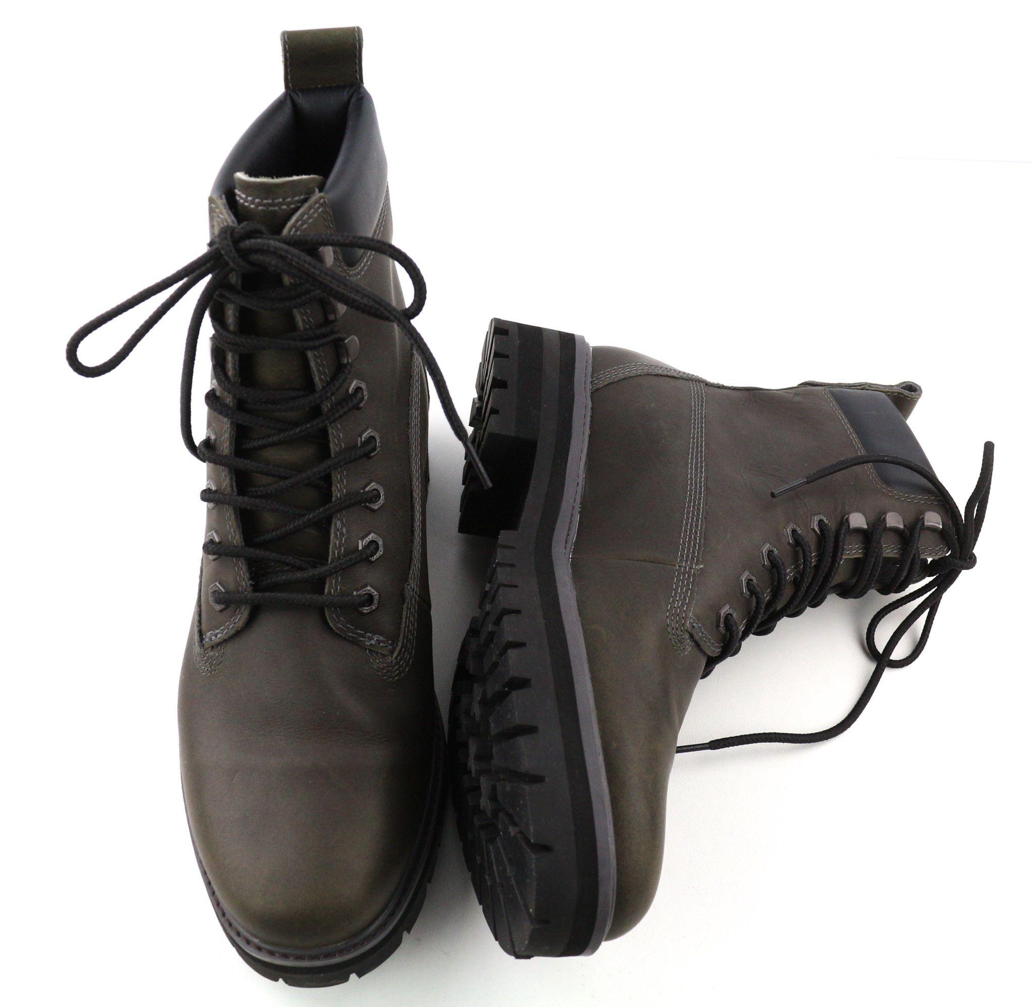Timberland A2M2B UK8.5 Grey Leather Waterproof 80966 Size US 9 / EU 42 - 5 Thumbnail