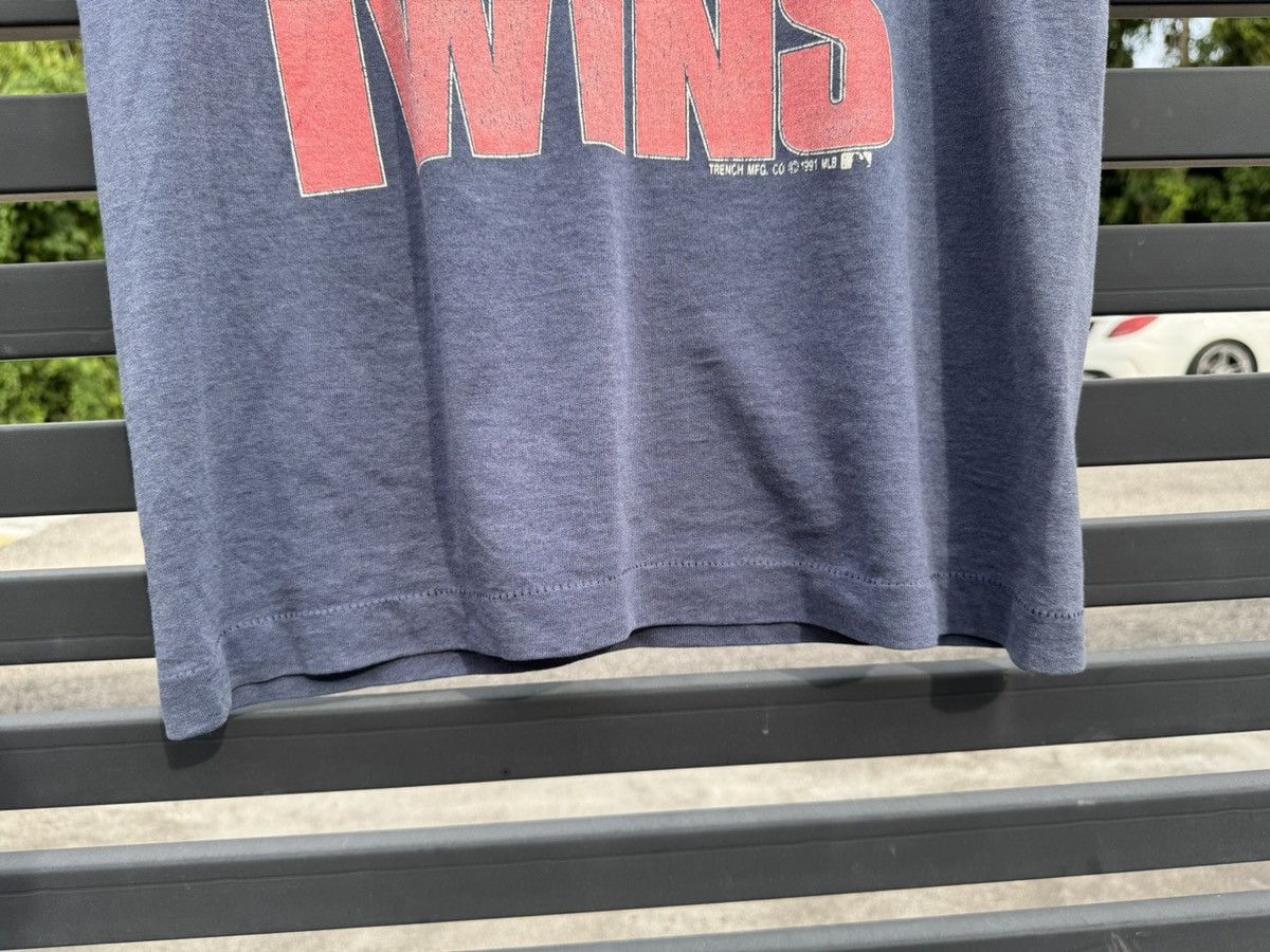 MLB × Vintage Vintage 91’ Twins Minnesota MLB Shirt Size US M / EU 48-50 / 2 - 9 Thumbnail