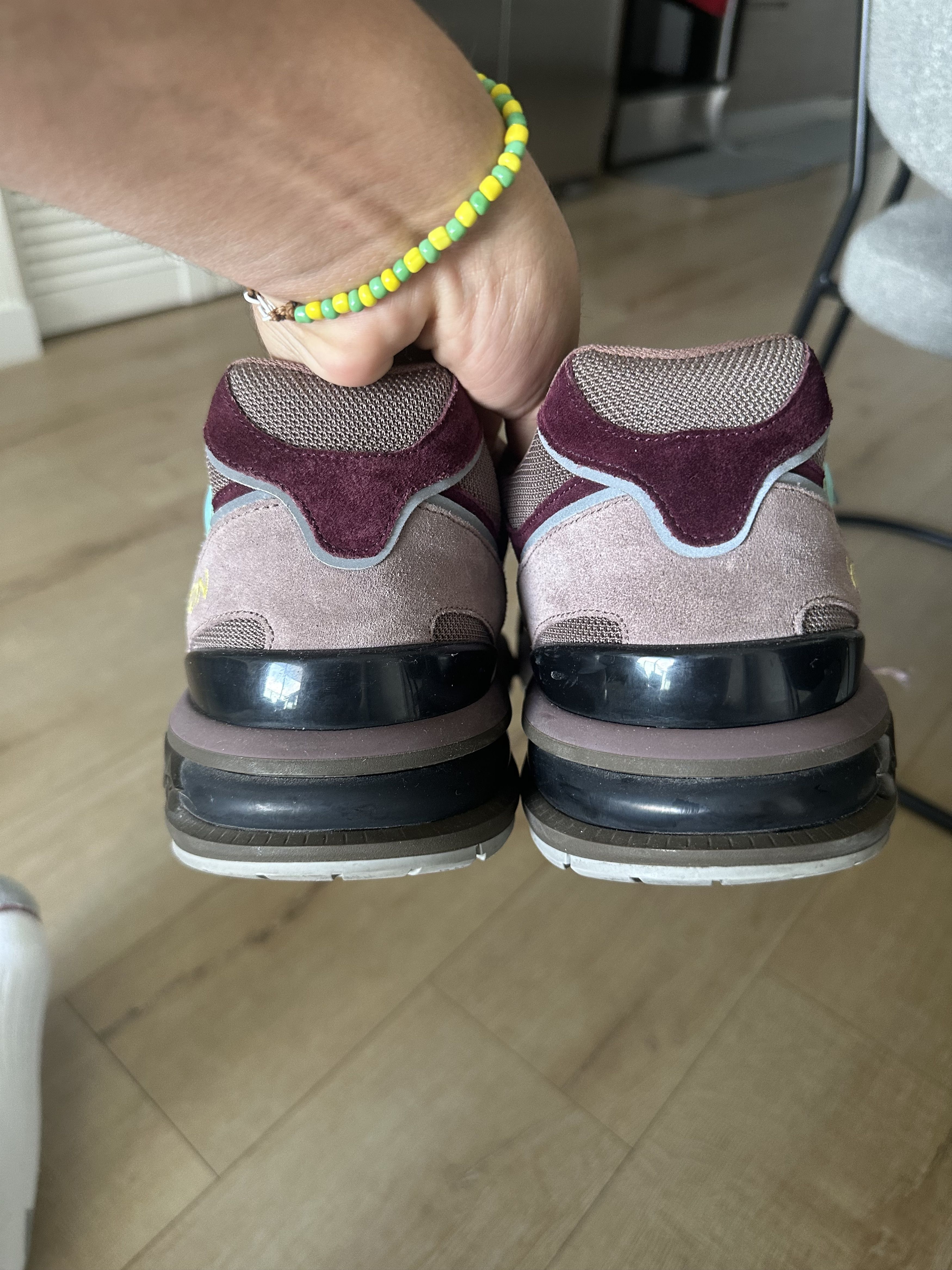Louis Vuitton Louis Vuitton Trail Sneakers Purple and Blue Suede Size US 12 / EU 45 - 5 Thumbnail