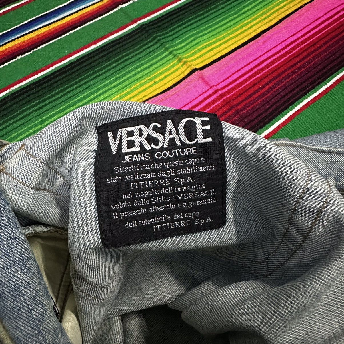 Japanese Brand 💥VERSACE 💥 Baggy Style Versace💥 Size US 34 / EU 50 - 8 Thumbnail